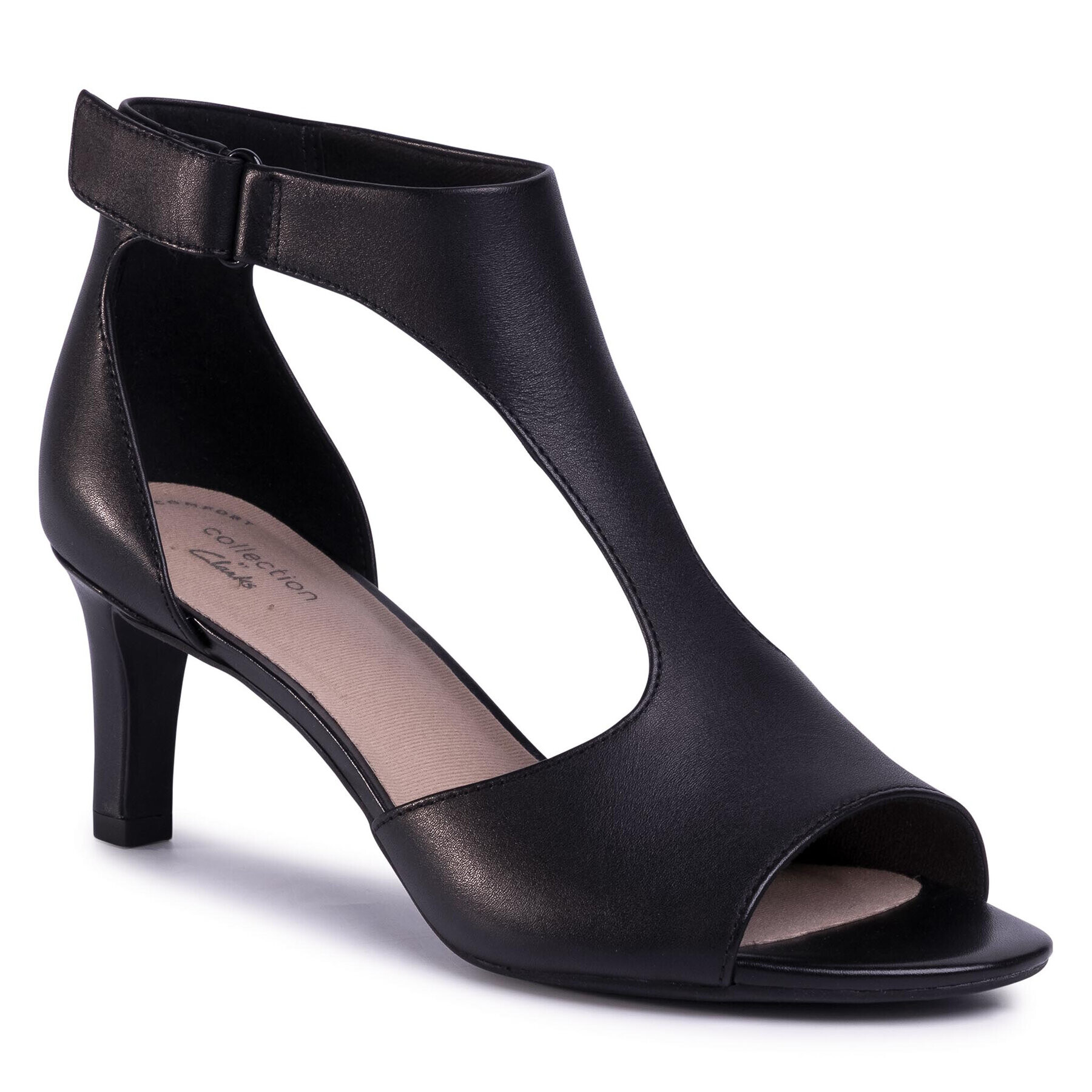 Clarks Сандали Alice Flame 261500944 Черен - Pepit.bg