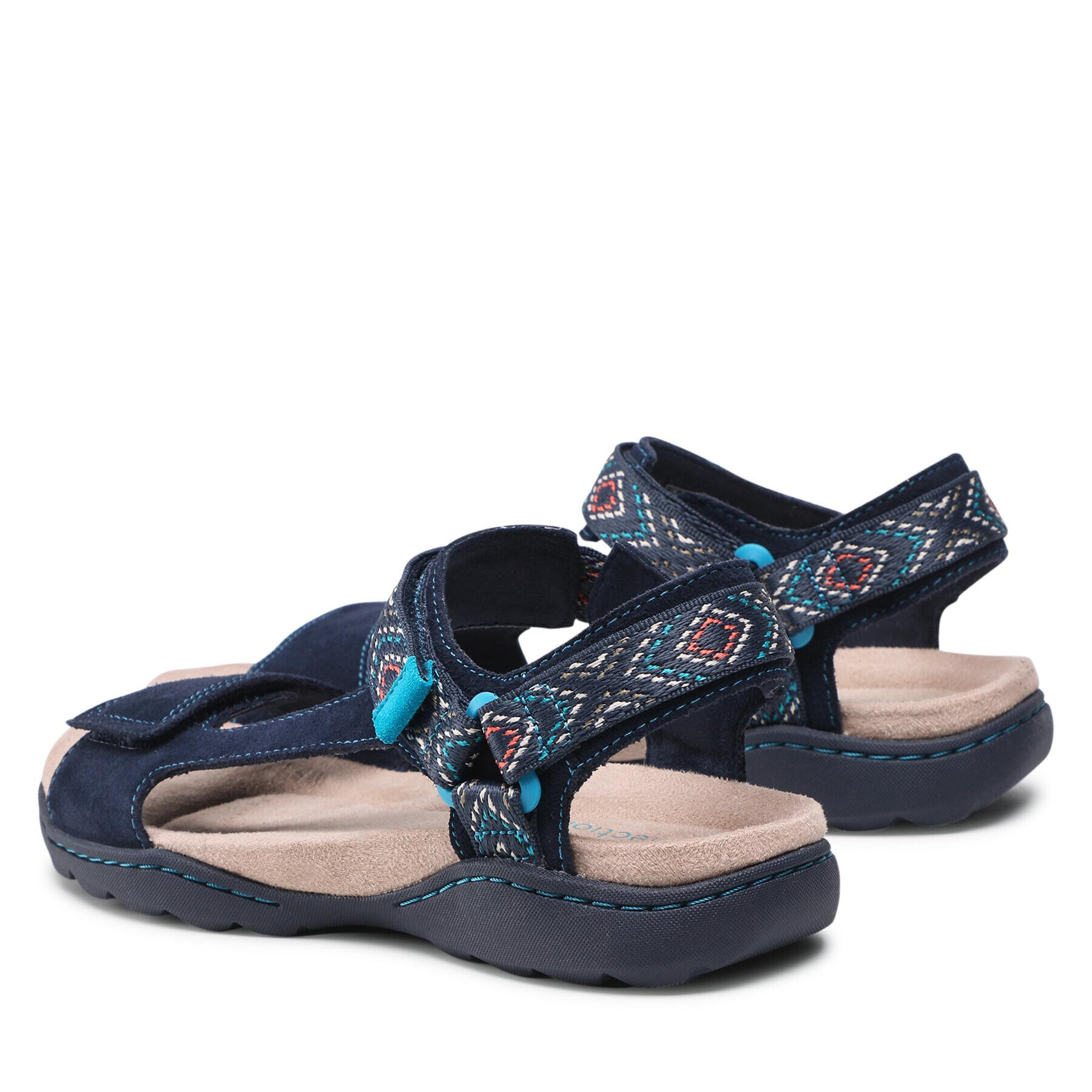 Clarks Сандали Amanda Step 261650954 Тъмносин - Pepit.bg