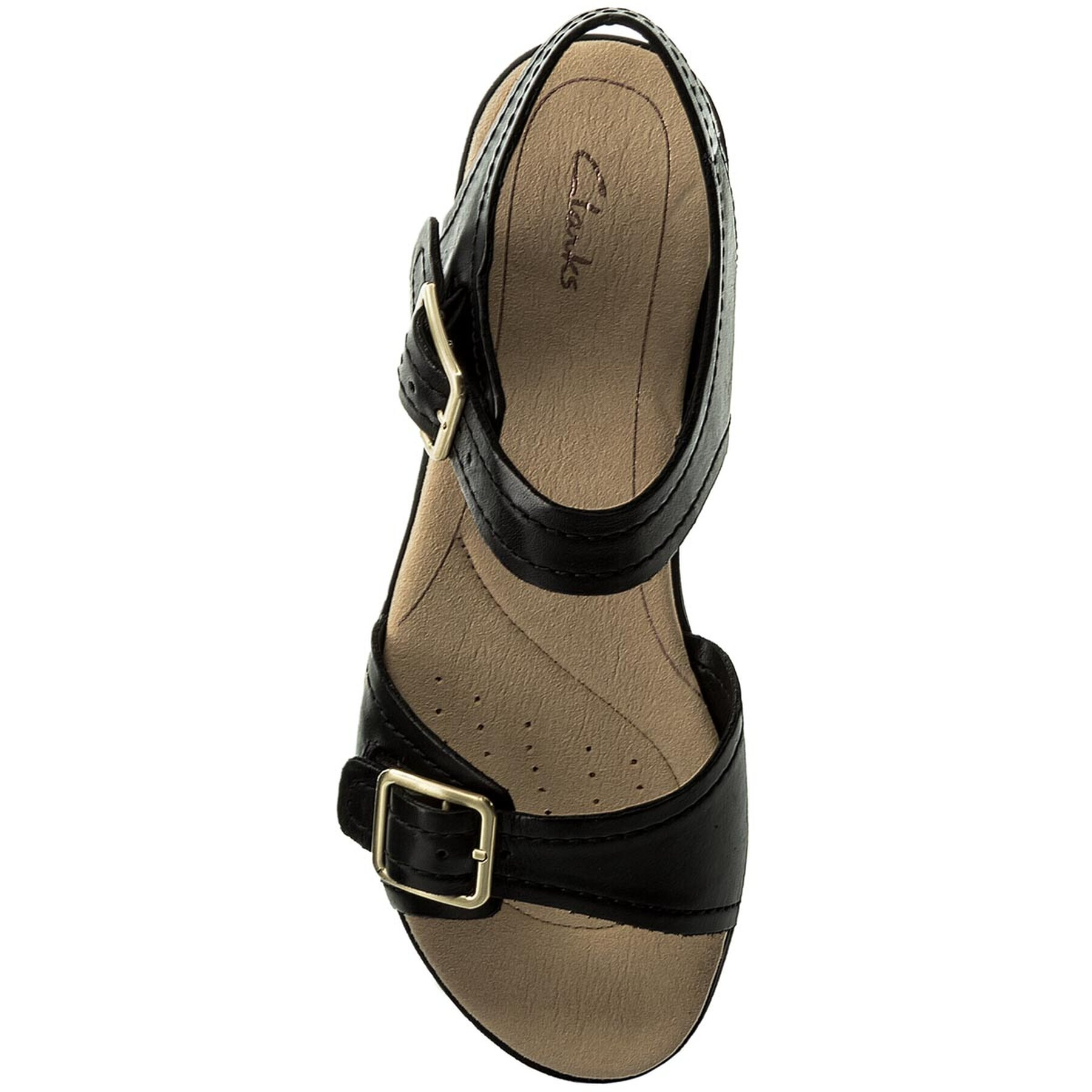 Clarks Сандали Bay Primrose 261319344 Черен - Pepit.bg