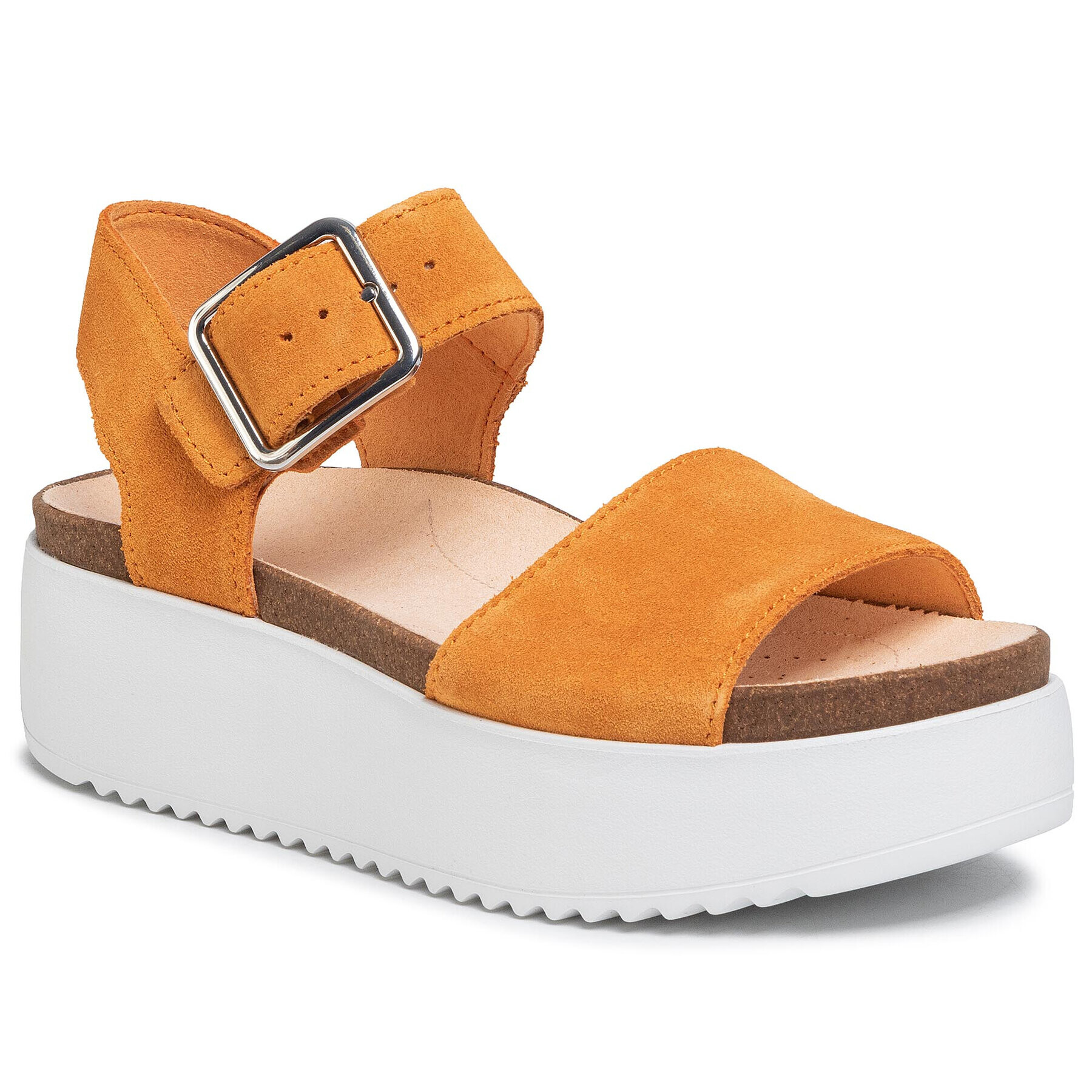 Clarks Сандали Botanic Strap 261477074 Жълт - Pepit.bg