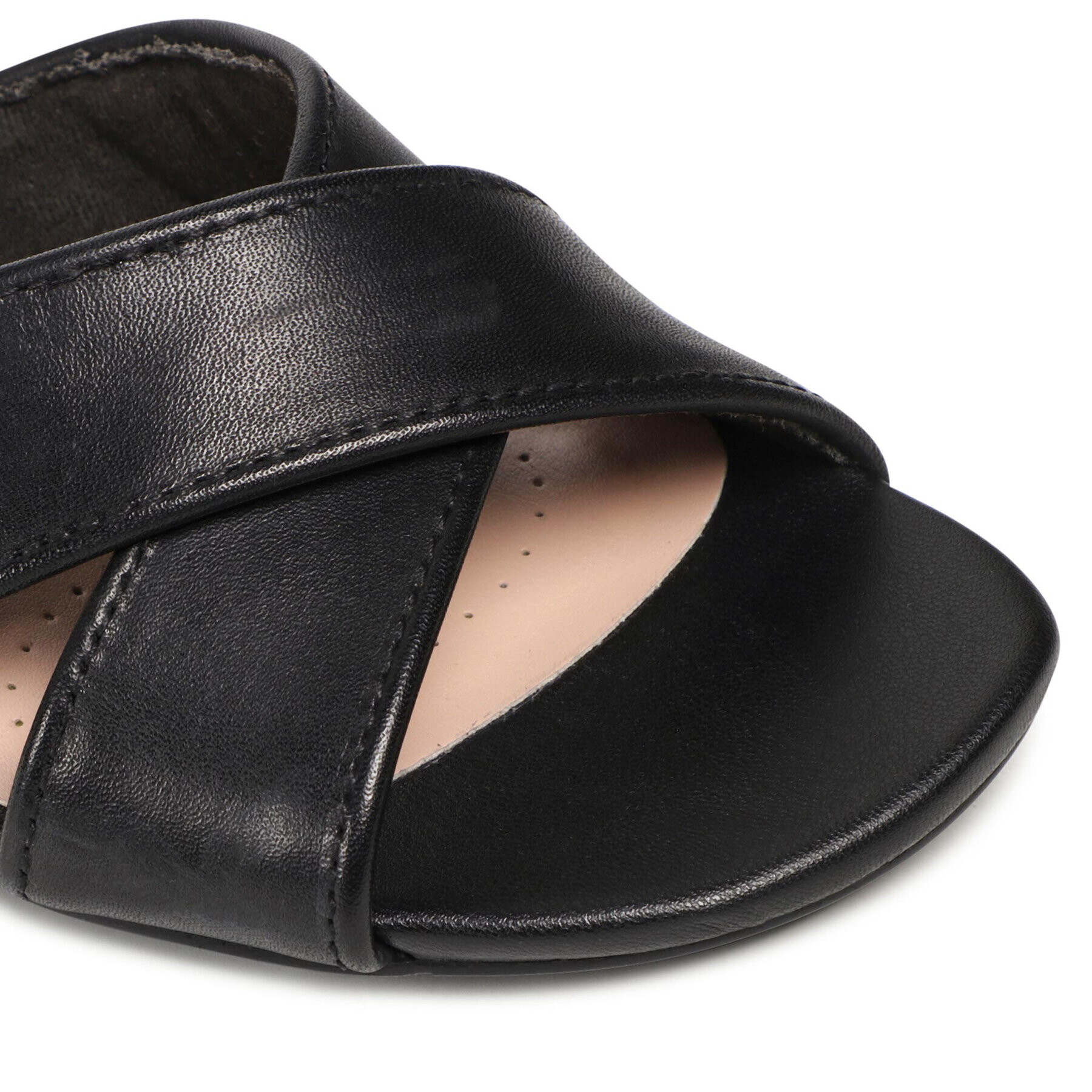 Clarks Сандали Caroleight Rise 261648614 Черен - Pepit.bg