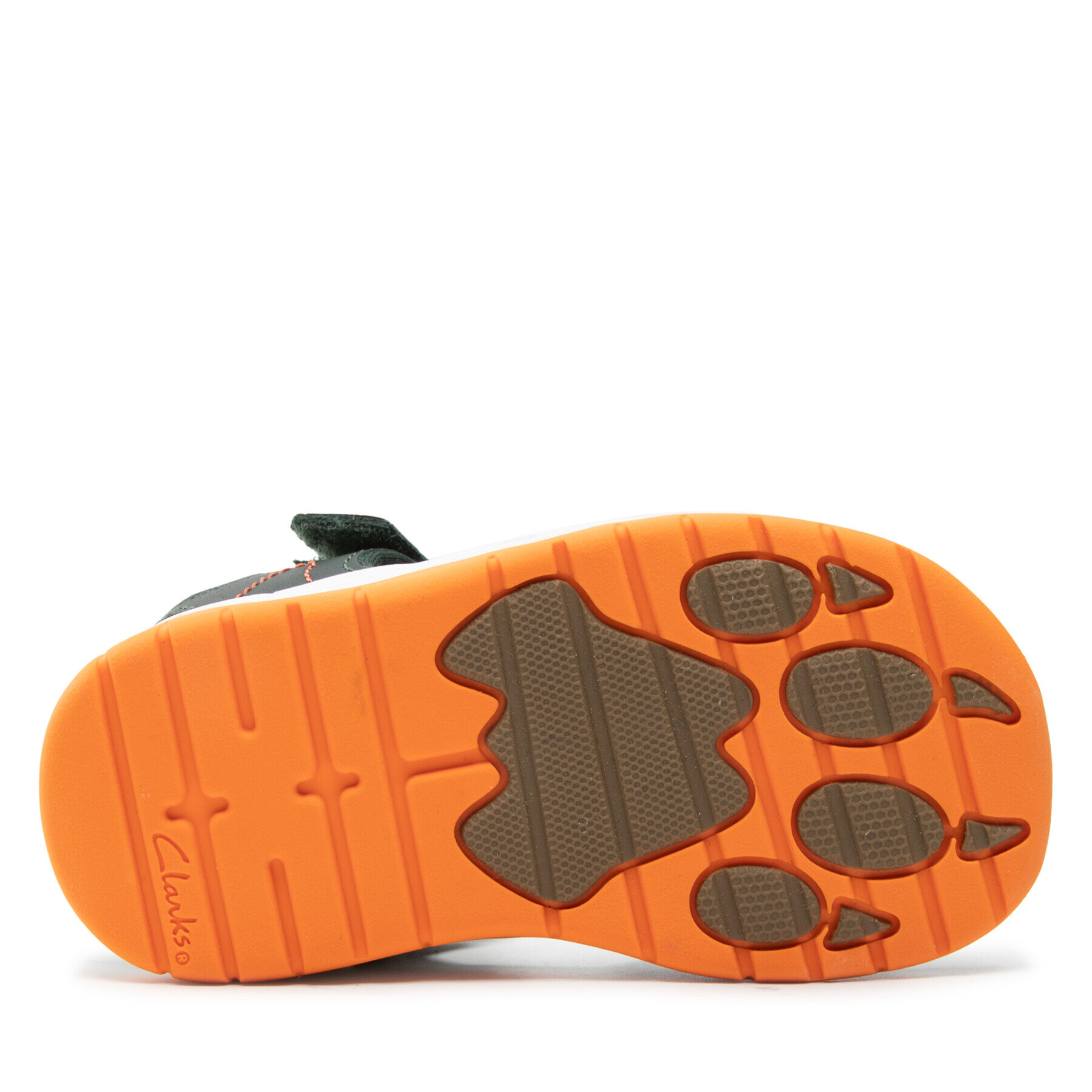 Clarks Сандали Clowder Print K 261661237 Зелен - Pepit.bg