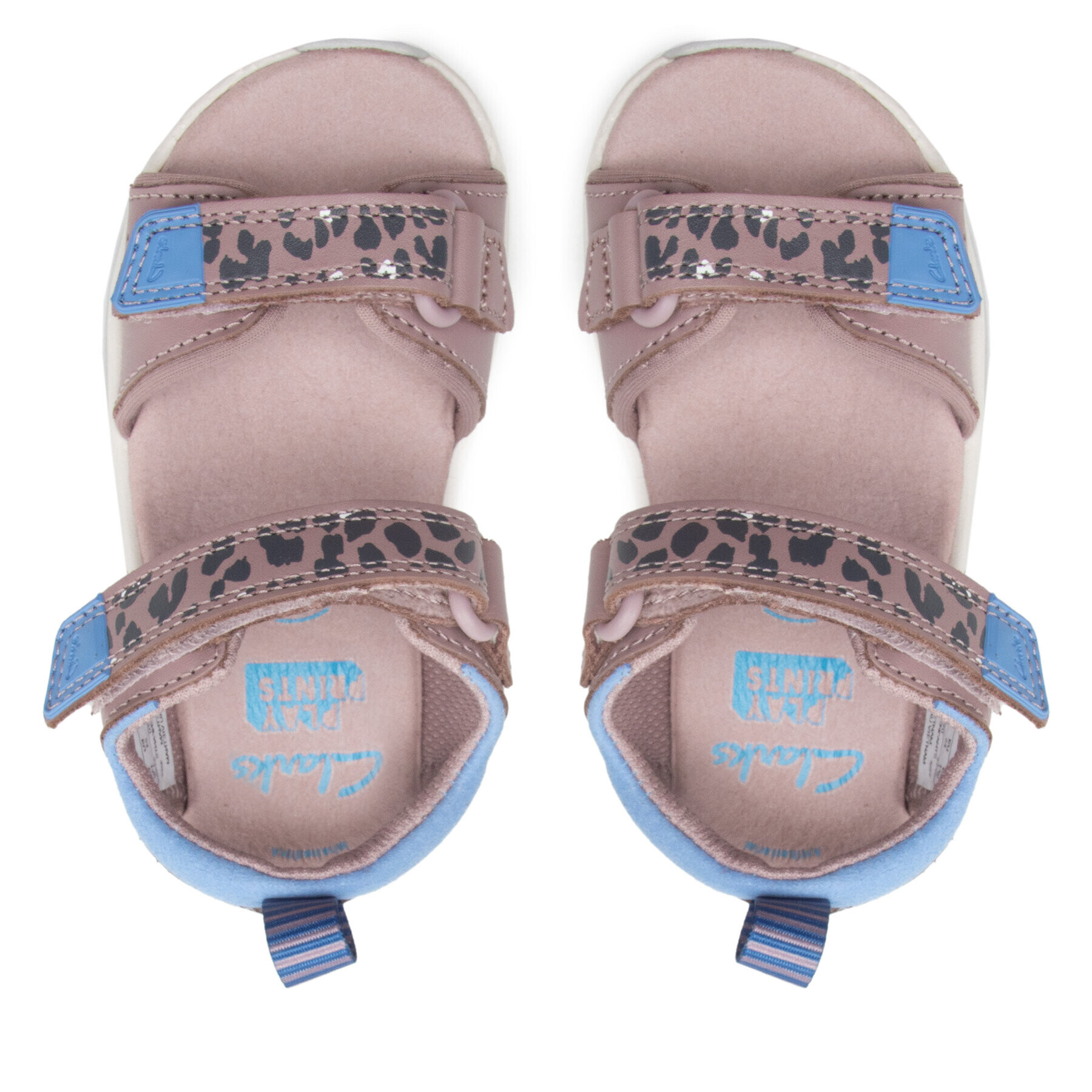 Clarks Сандали ClowderPrintK. 261661076 Розов - Pepit.bg