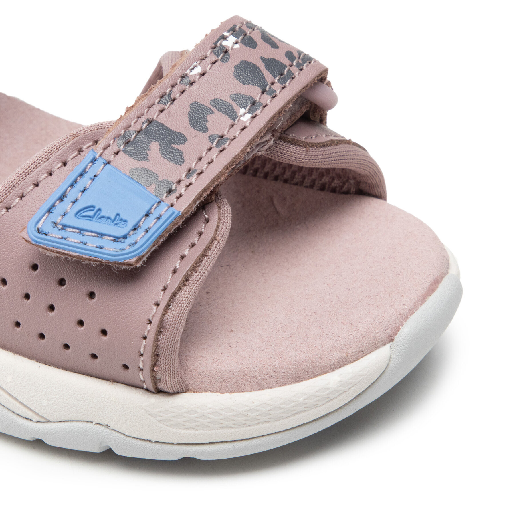 Clarks Сандали ClowderPrintK. 261661076 Розов - Pepit.bg
