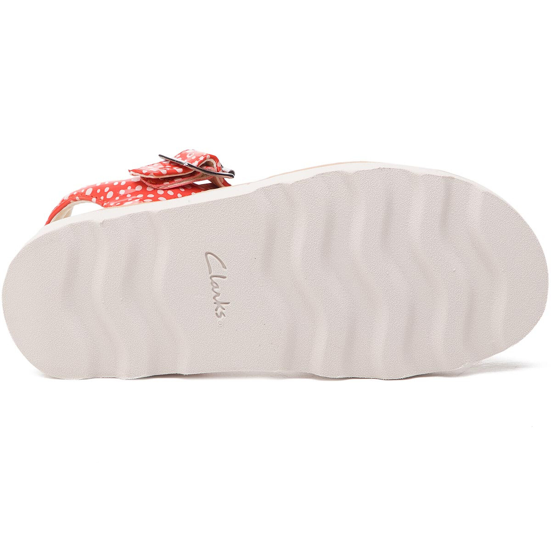 Clarks Сандали Crown Bloom K 261421296 Червен - Pepit.bg