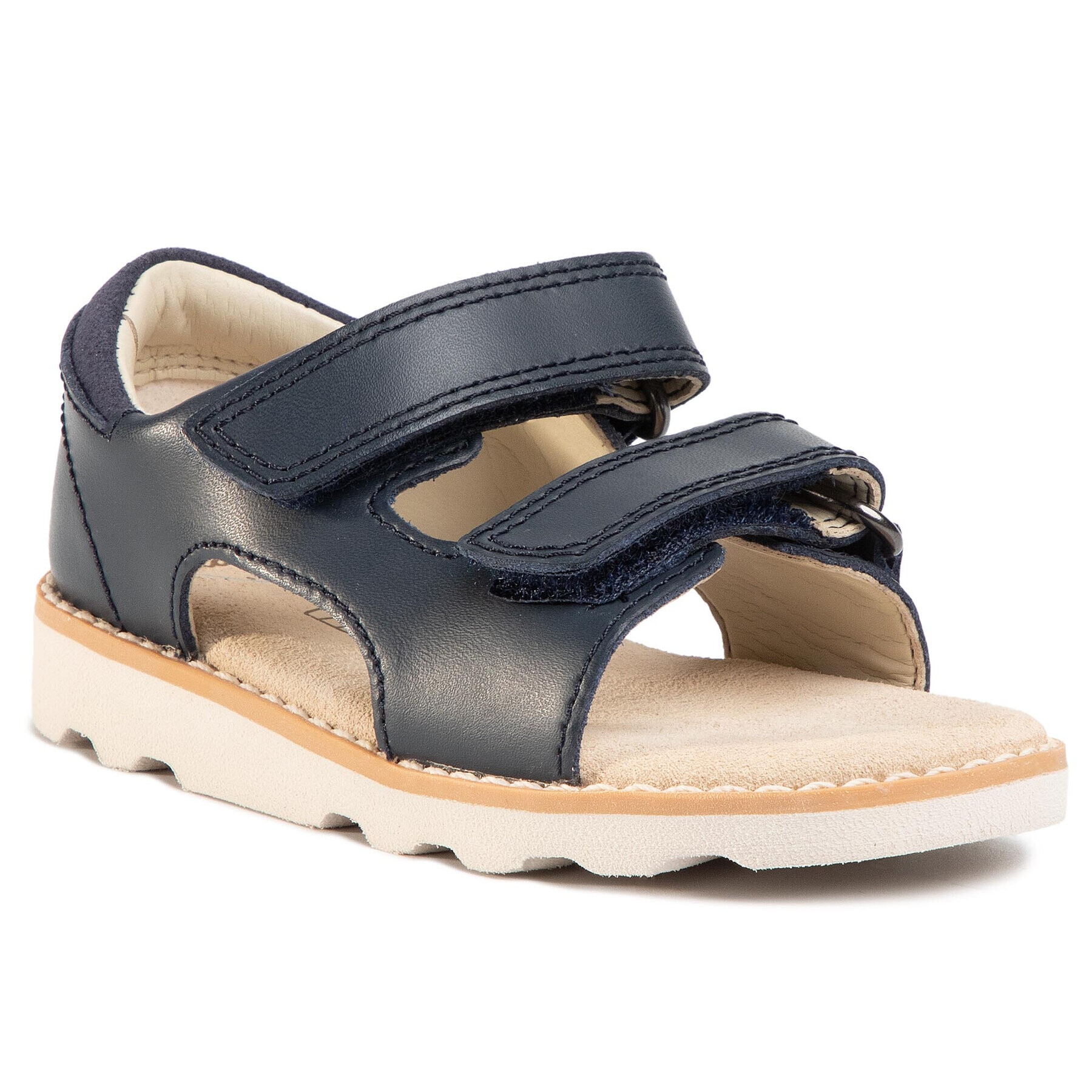 Clarks Сандали Crown Root T 261411337 Тъмносин - Pepit.bg