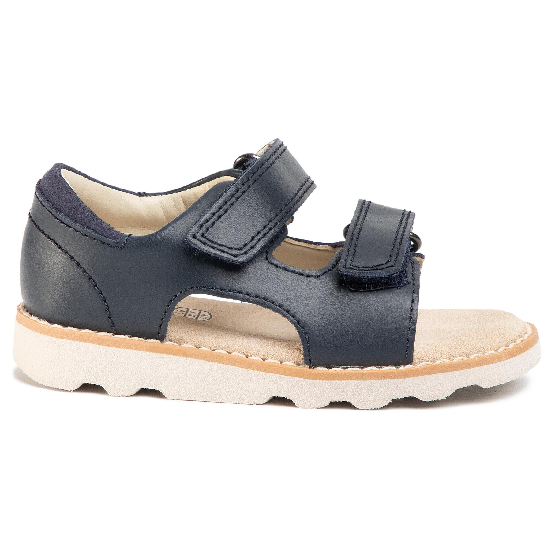 Clarks Сандали Crown Root T 261411337 Тъмносин - Pepit.bg