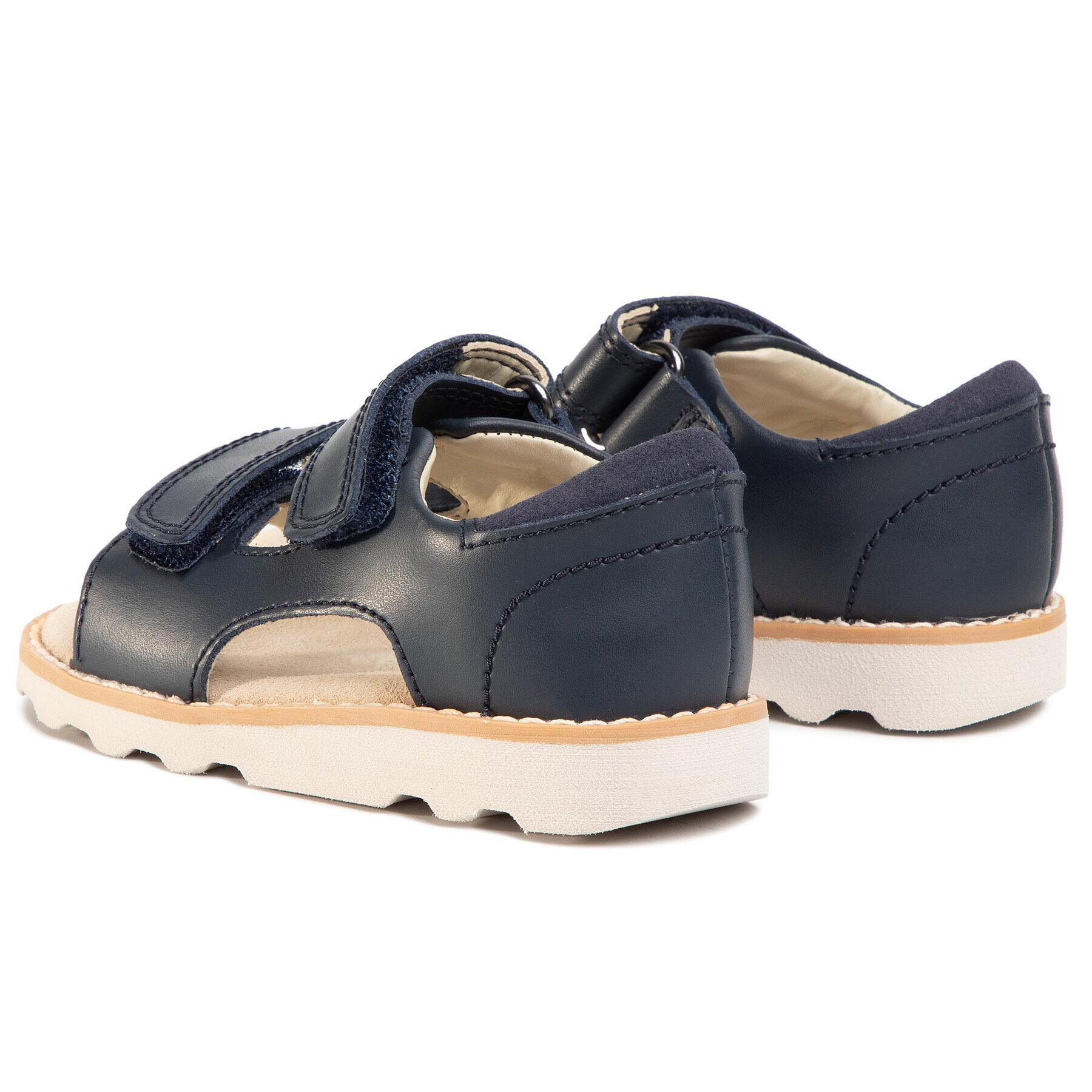 Clarks Сандали Crown Root T 261411337 Тъмносин - Pepit.bg