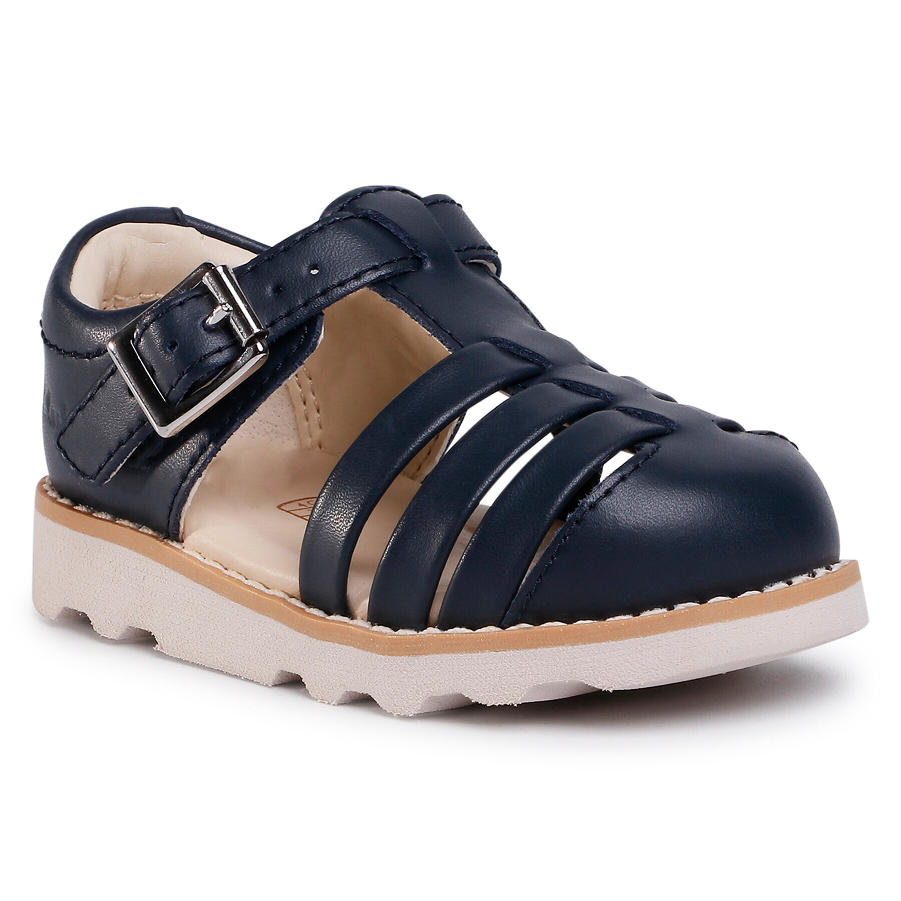 Clarks Сандали Crown Stem T 261405277 Тъмносин - Pepit.bg