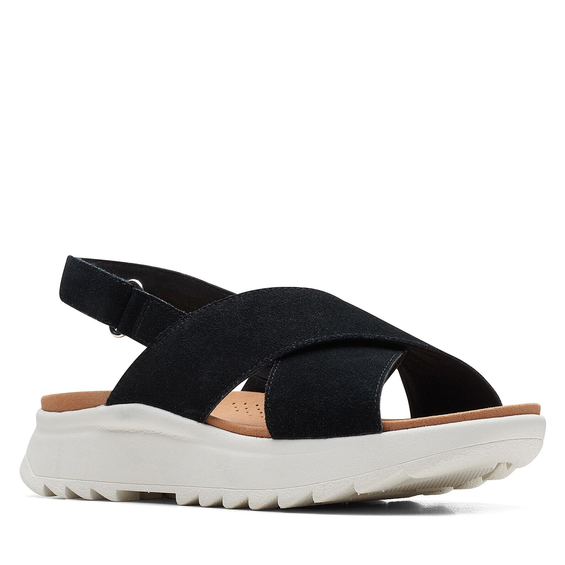 Clarks Сандали DashLite Wish 26171948 Черен - Pepit.bg