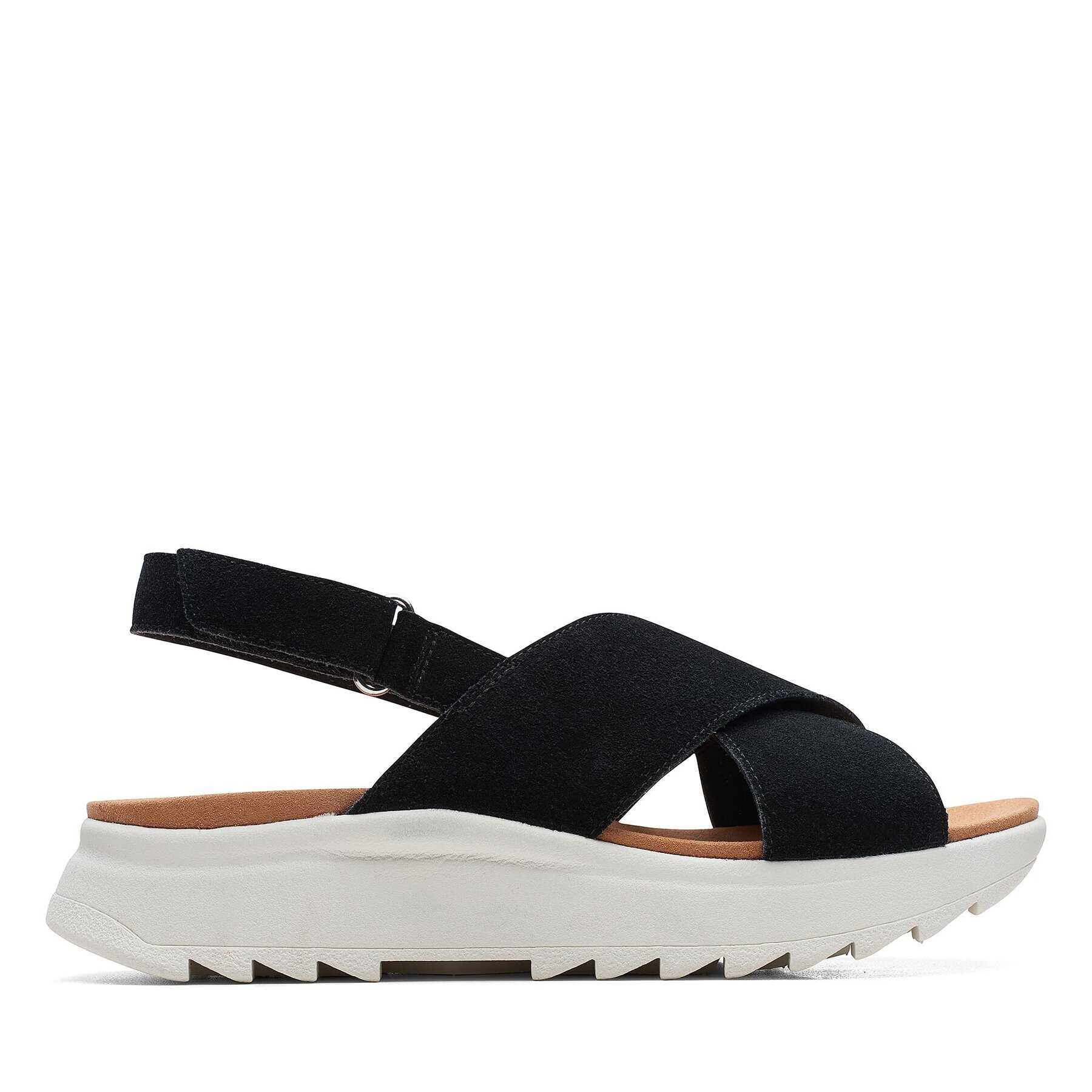 Clarks Сандали DashLite Wish 26171948 Черен - Pepit.bg