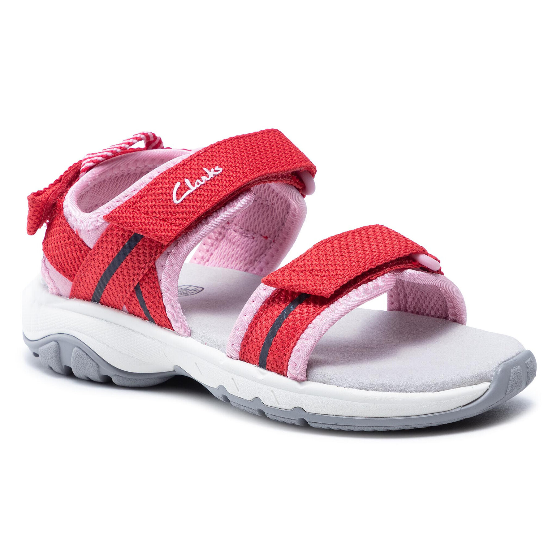 Clarks Сандали Expo Sea K 261575927 Червен - Pepit.bg