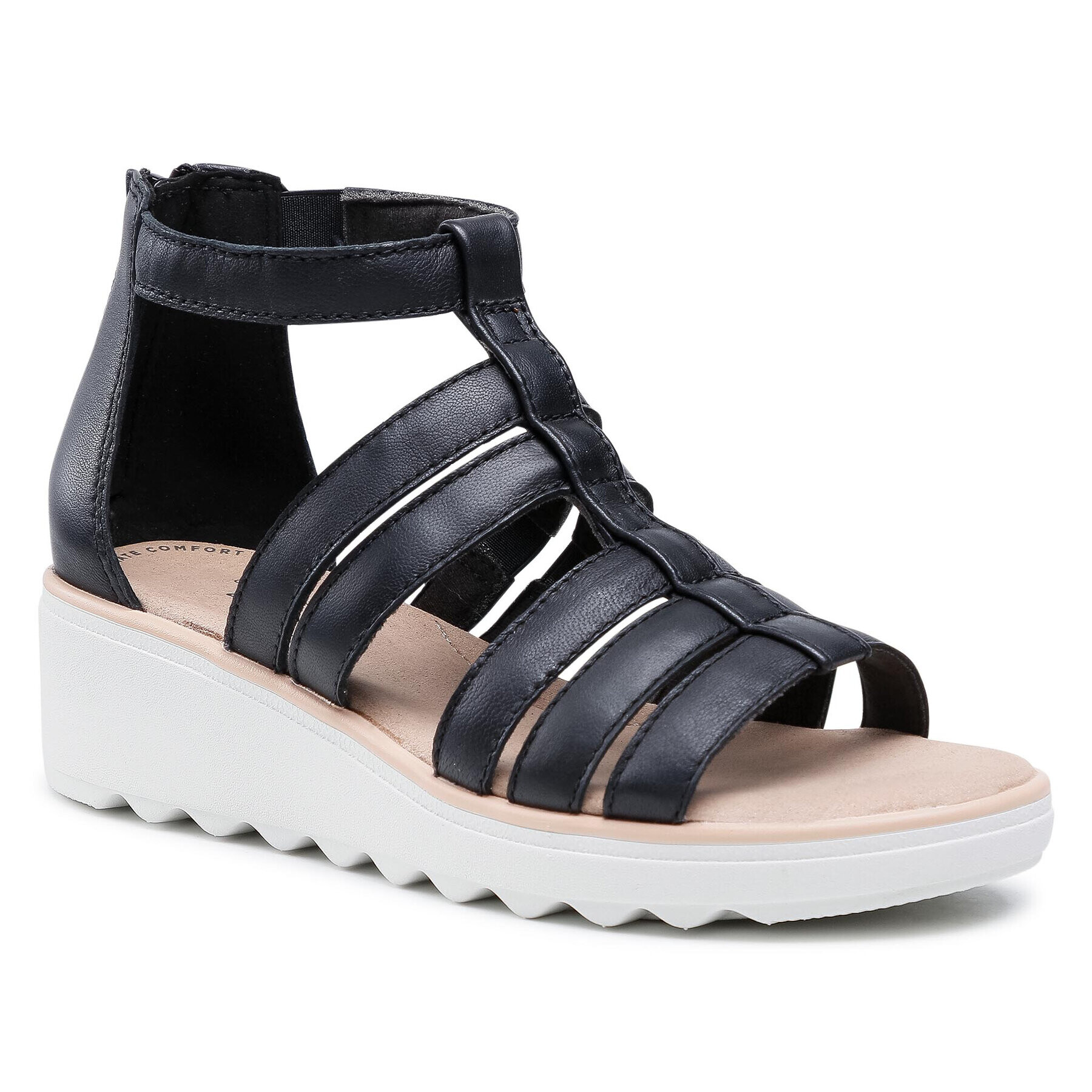 Clarks Сандали Jillian Nina 261498034 Черен - Pepit.bg