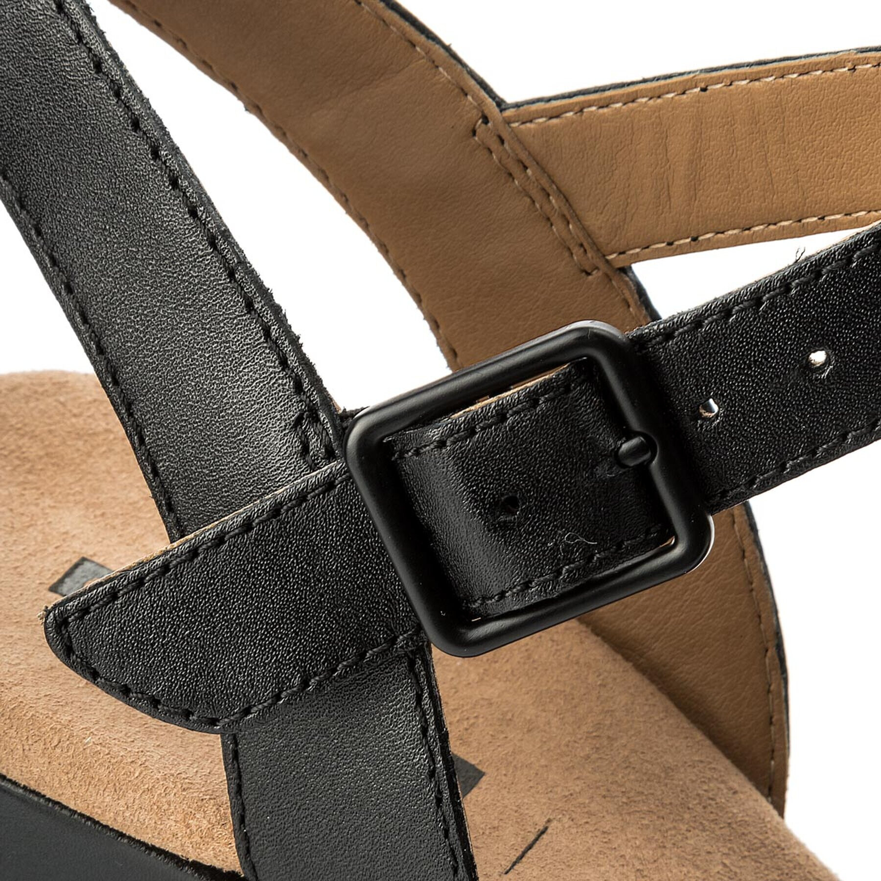 Clarks Сандали Lafley Aletha 261337994 Черен - Pepit.bg