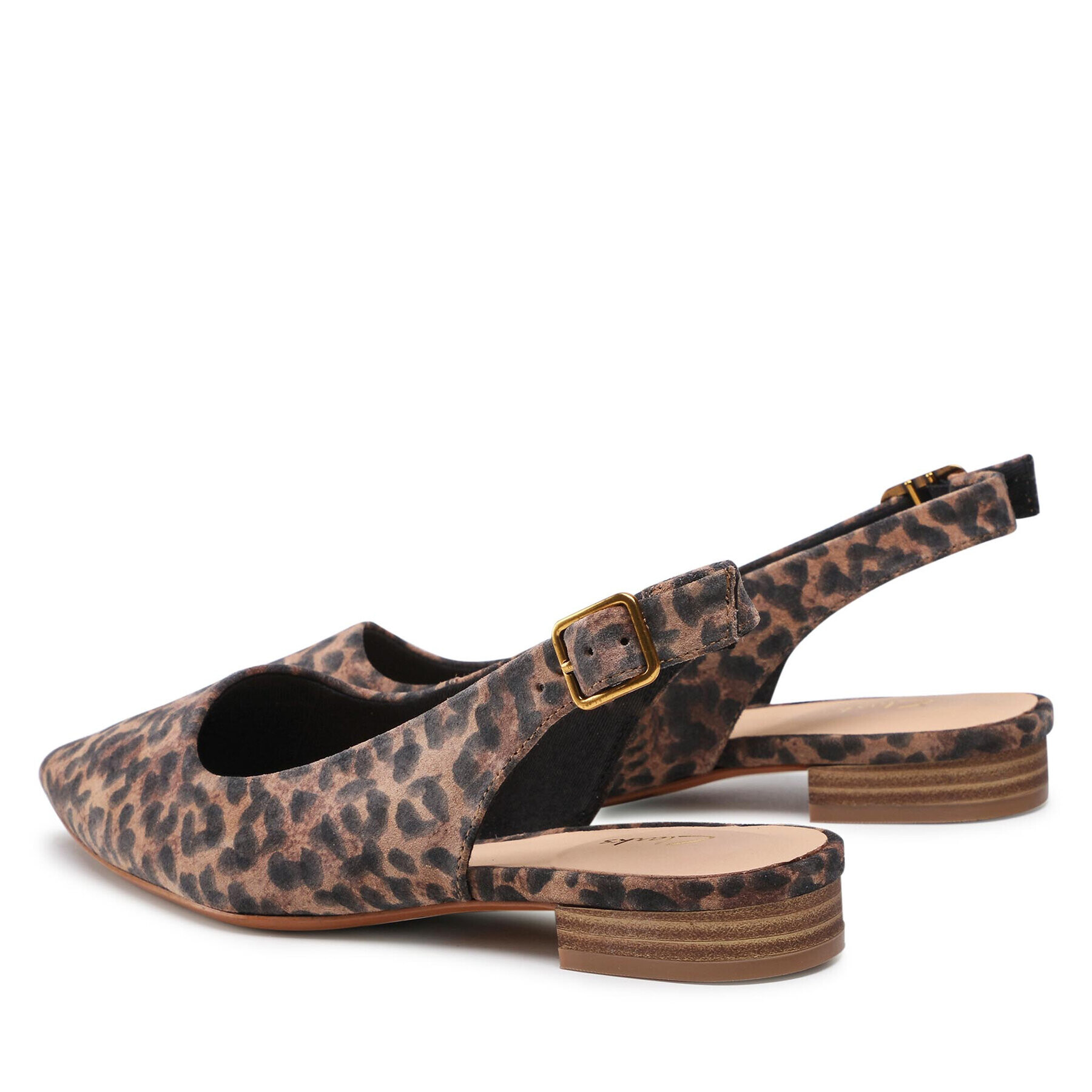 Clarks Сандали Laina15 Sling 261666804 Кафяв - Pepit.bg