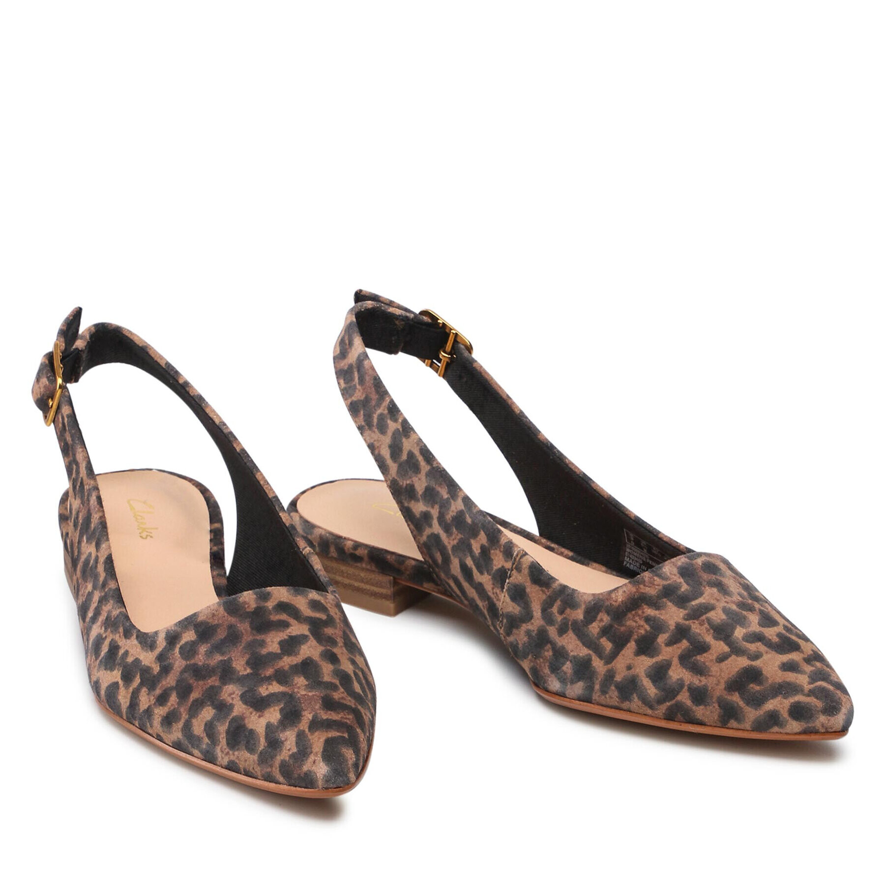 Clarks Сандали Laina15 Sling 261666804 Кафяв - Pepit.bg