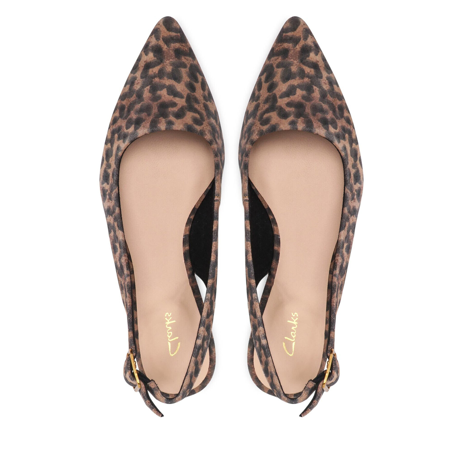 Clarks Сандали Laina15 Sling 261666804 Кафяв - Pepit.bg