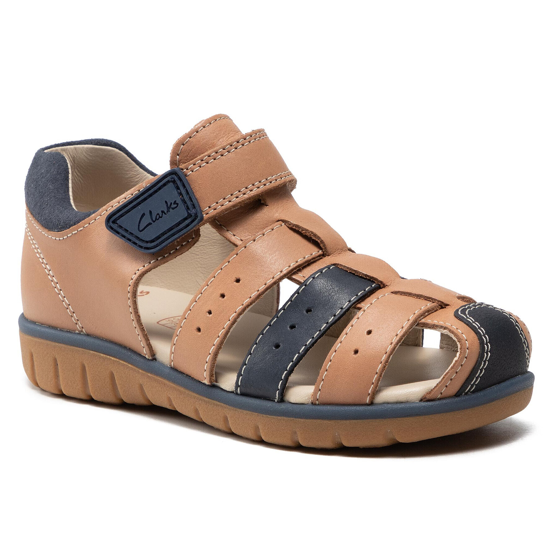 Clarks Сандали Roam Bay K 261580317 Кафяв - Pepit.bg
