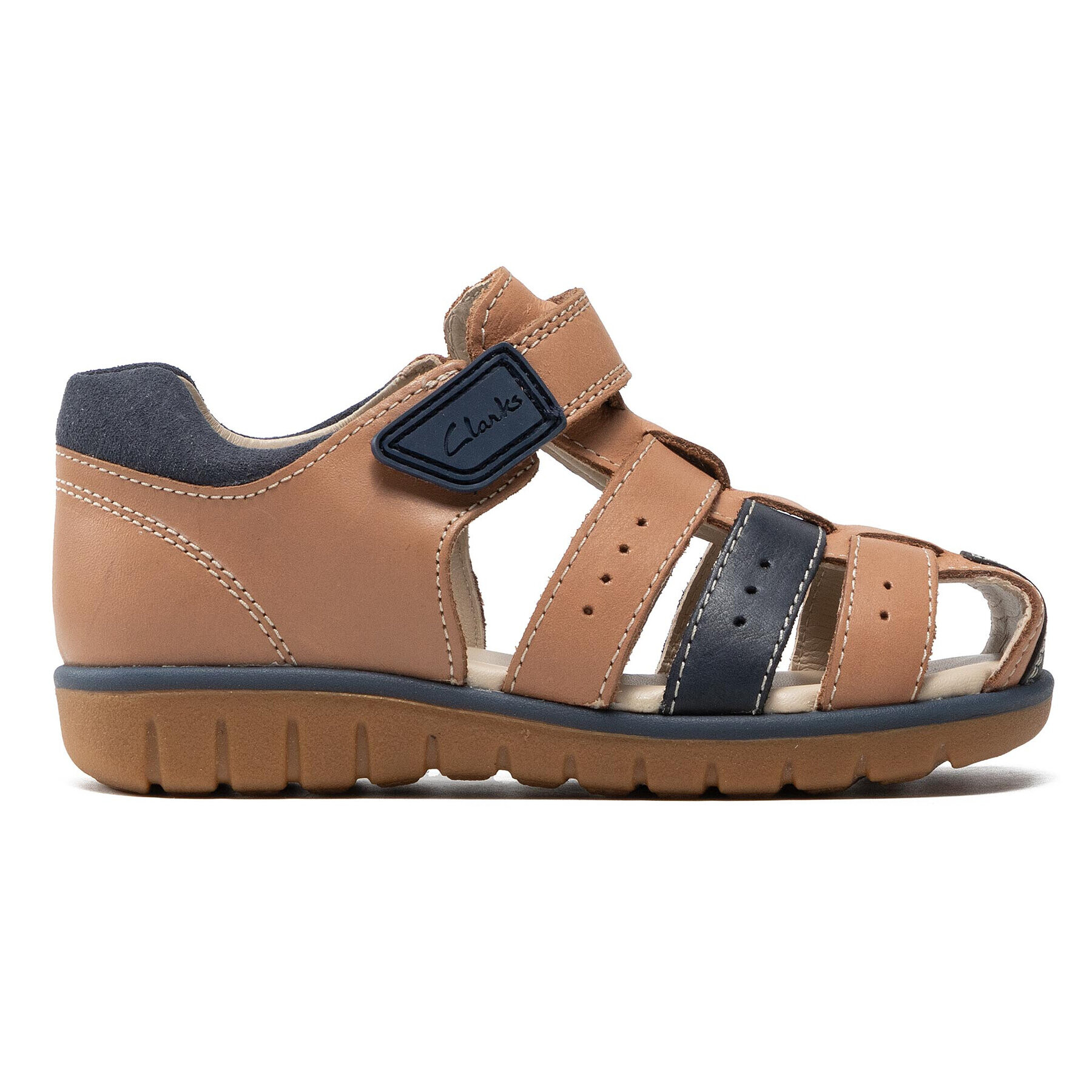 Clarks Сандали Roam Bay K 261580317 Кафяв - Pepit.bg