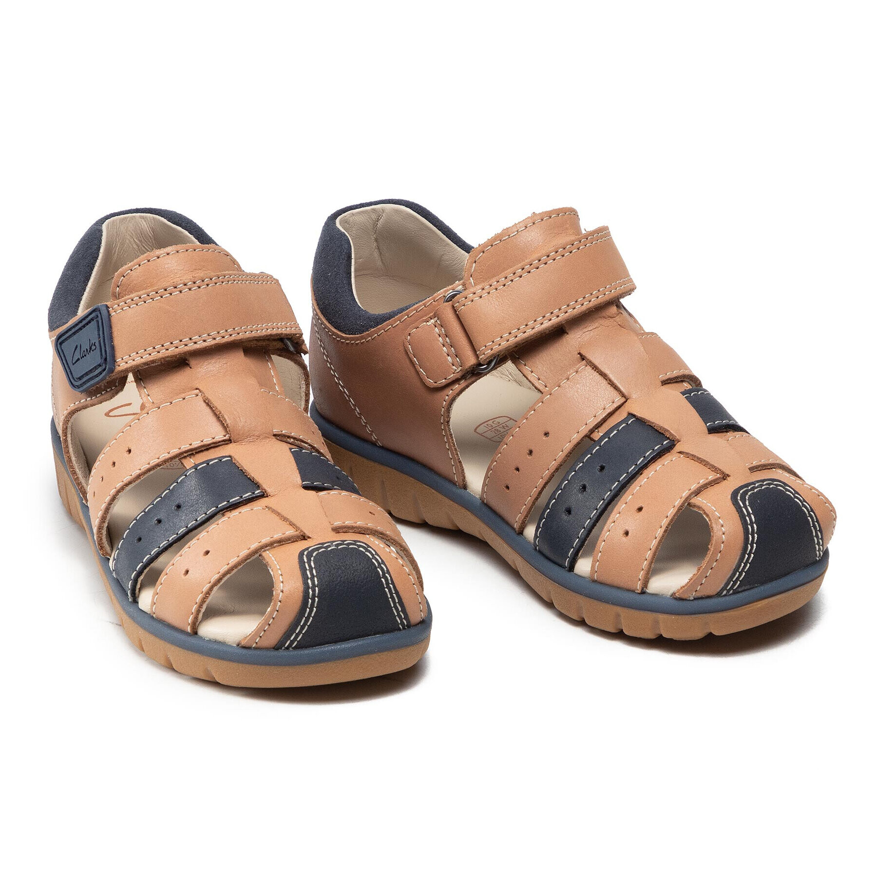 Clarks Сандали Roam Bay K 261580317 Кафяв - Pepit.bg