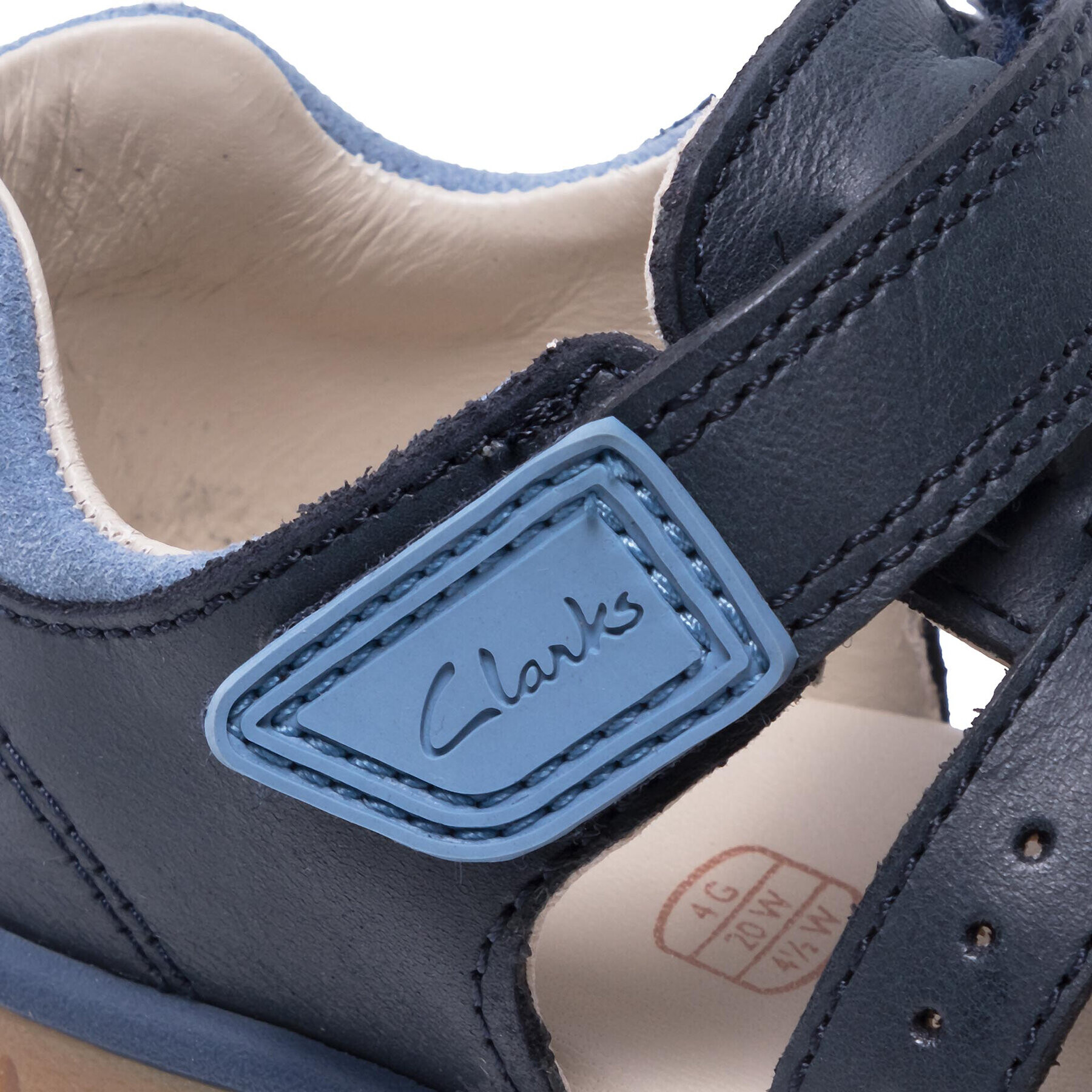 Clarks Сандали Roam Bay T 261580367 Тъмносин - Pepit.bg