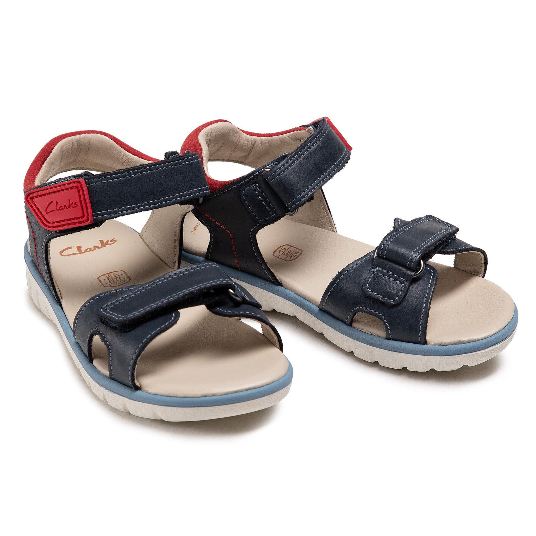 Clarks Сандали Roam Surf K 261580507 Тъмносин - Pepit.bg
