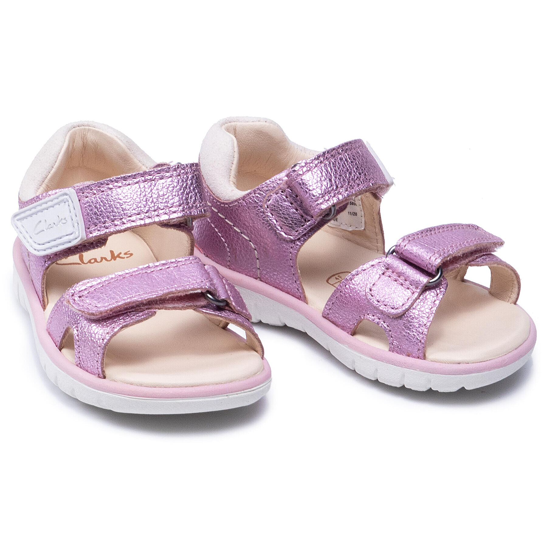 Clarks Сандали Roam Surf T 261580296 Розов - Pepit.bg