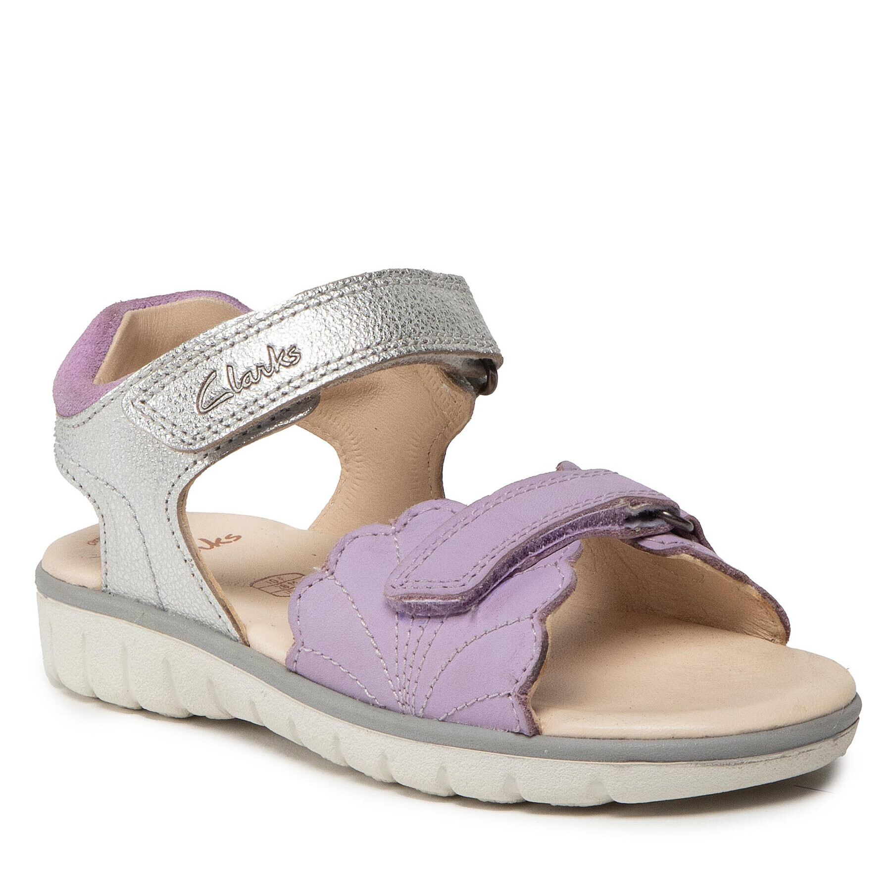 Clarks Сандали Roam Wing K 261661736 S Виолетов - Pepit.bg