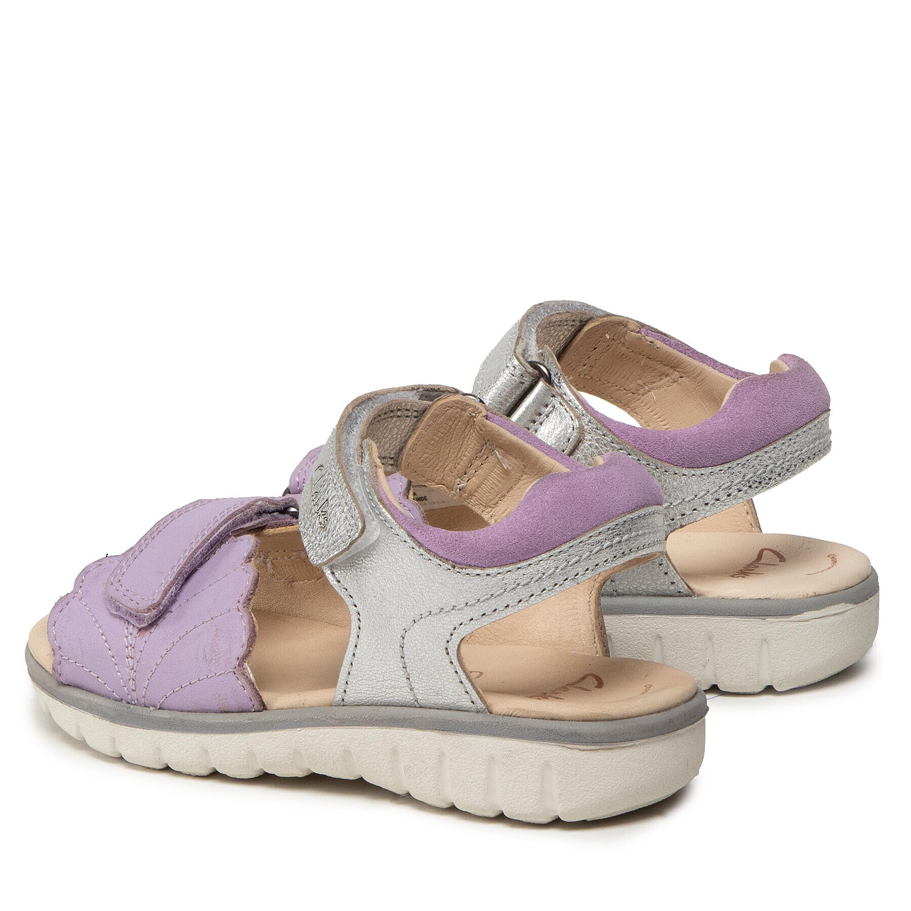 Clarks Сандали Roam Wing K 261661736 S Виолетов - Pepit.bg