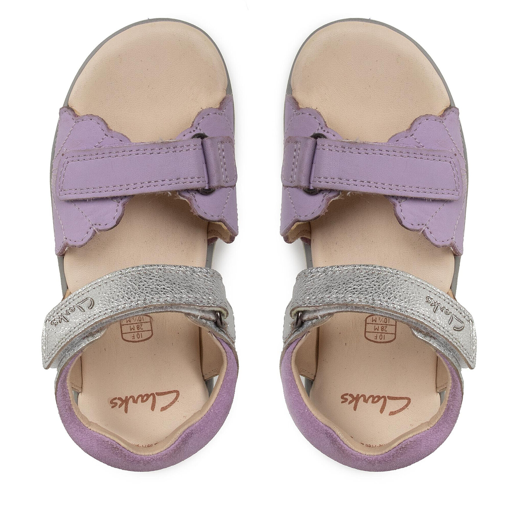 Clarks Сандали Roam Wing K 261661736 S Виолетов - Pepit.bg