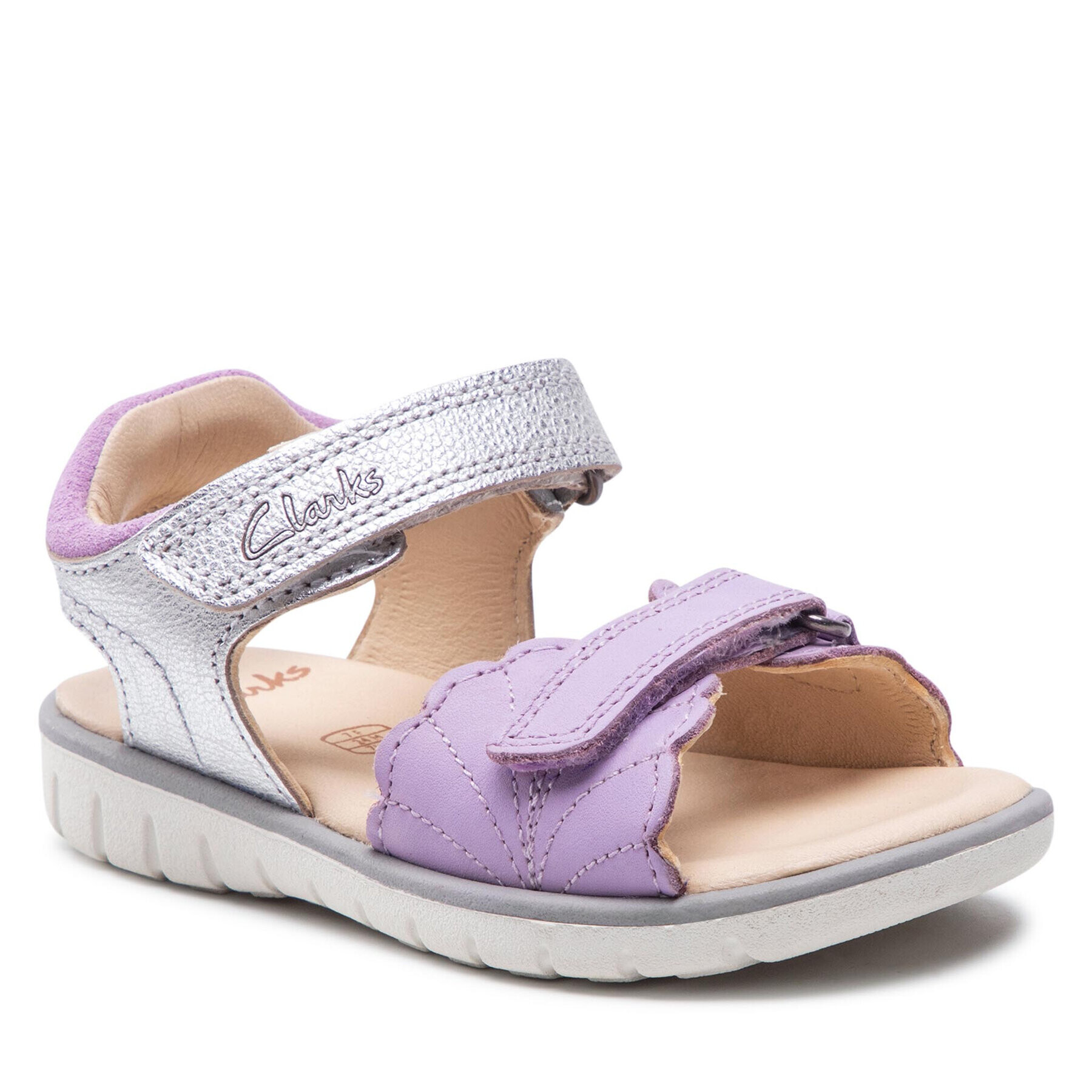 Clarks Сандали Roam Wing K. 261661736 Сребрист - Pepit.bg