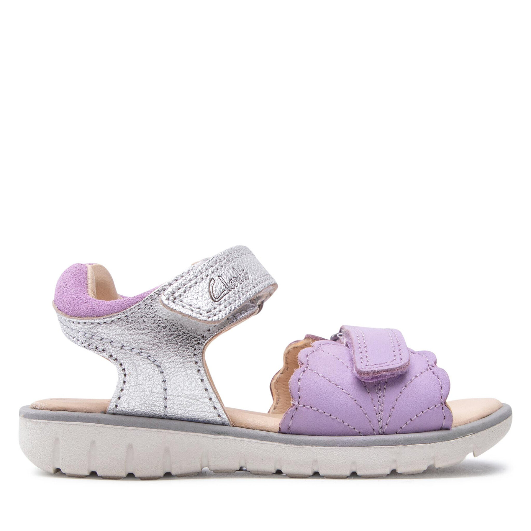 Clarks Сандали Roam Wing K. 261661736 Сребрист - Pepit.bg
