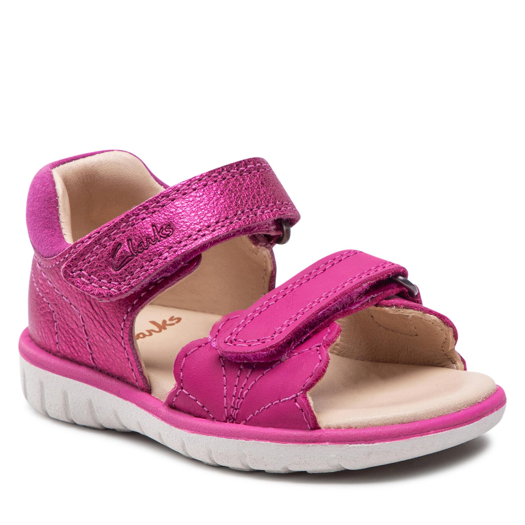Clarks Сандали Roam Wing T. 261660936 Розов - Pepit.bg