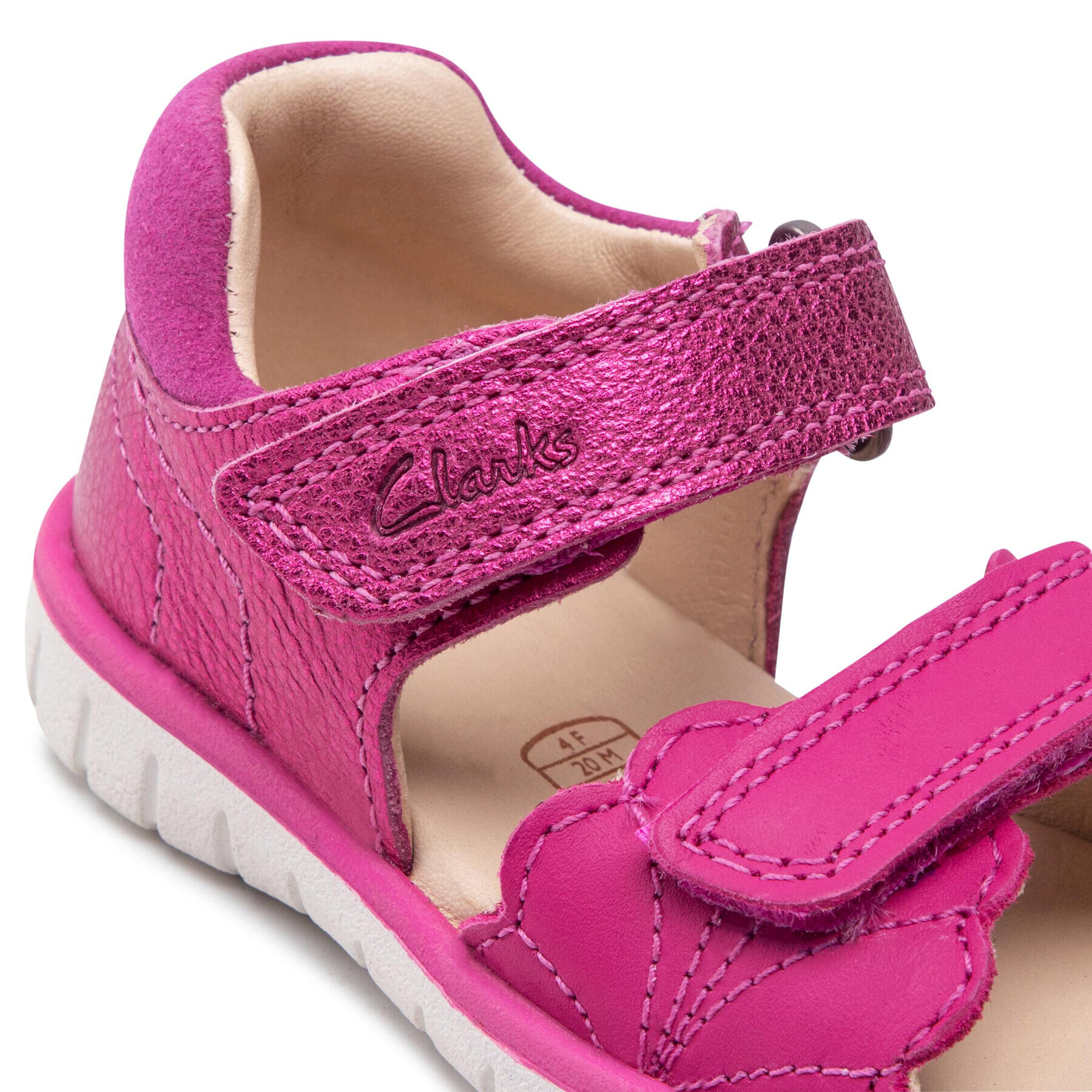 Clarks Сандали Roam Wing T. 261660936 Розов - Pepit.bg