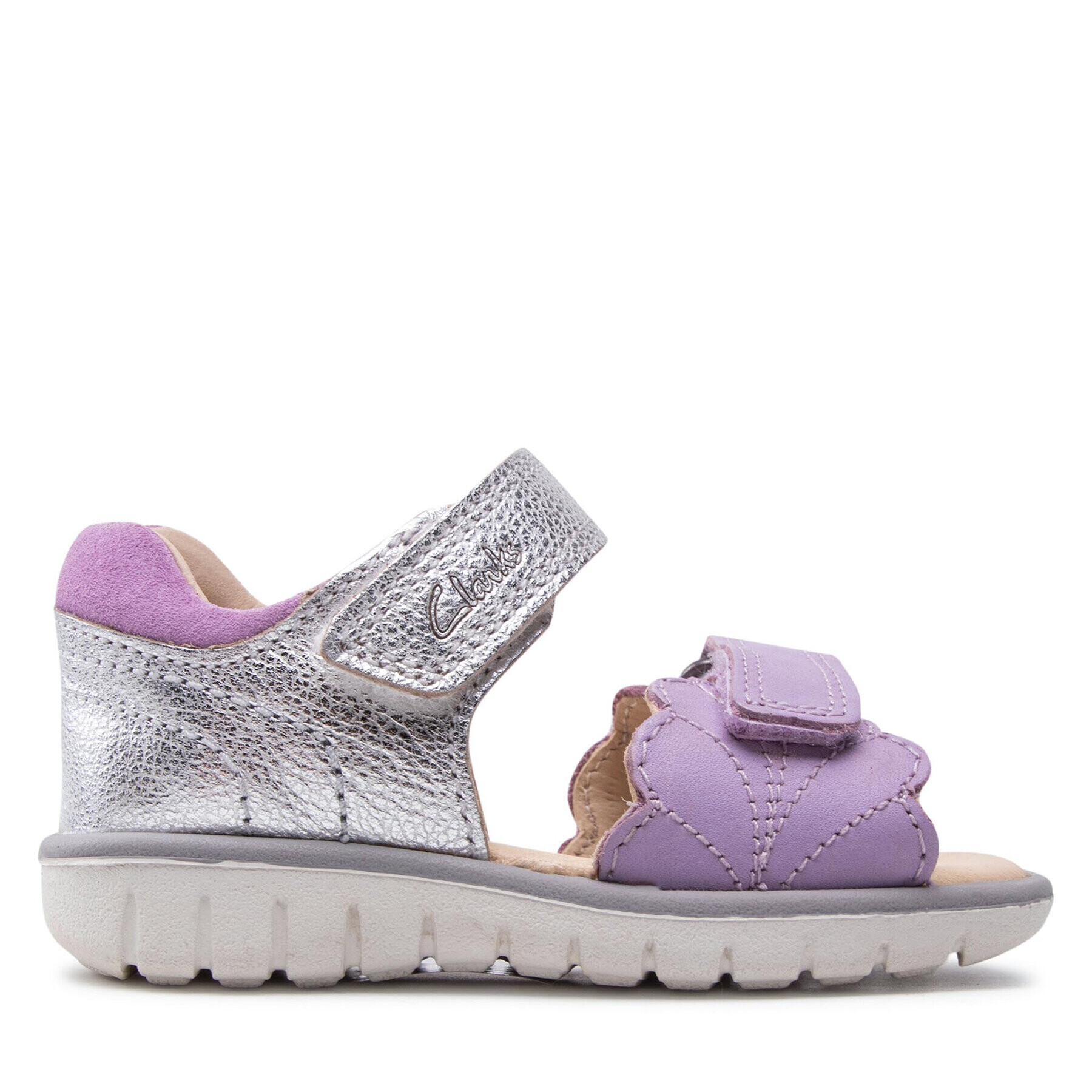 Clarks Сандали Roam Wing T. 261660946 Виолетов - Pepit.bg