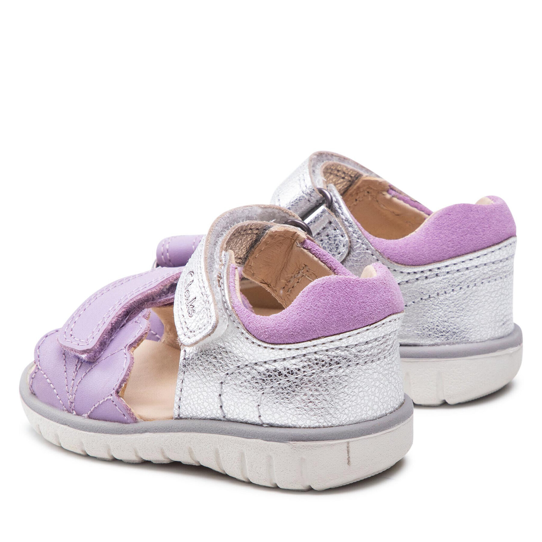 Clarks Сандали Roam Wing T. 261660946 Виолетов - Pepit.bg