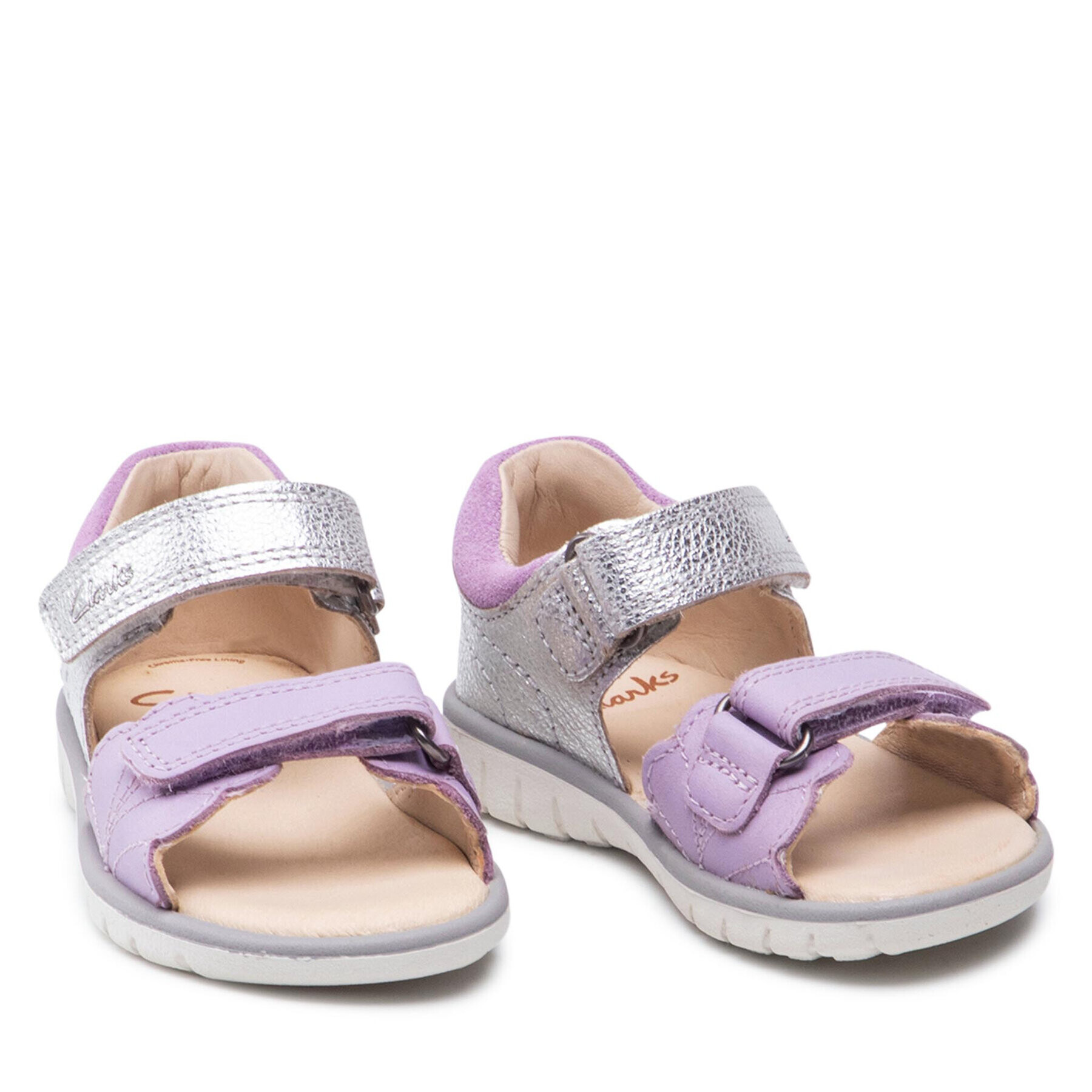 Clarks Сандали Roam Wing T. 261660946 Виолетов - Pepit.bg