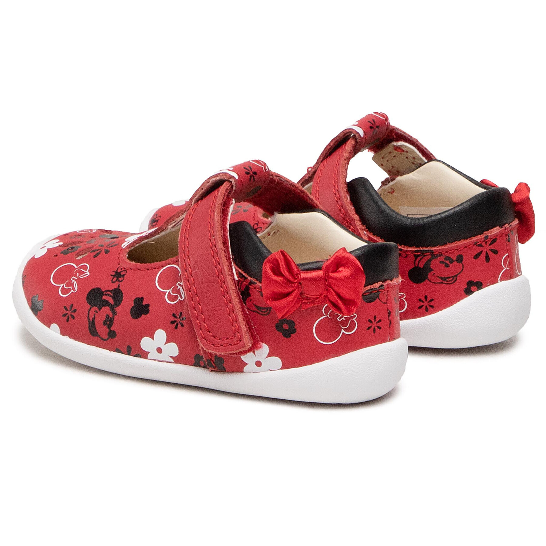 Clarks Сандали Roamer Bow T 261534827 Червен - Pepit.bg