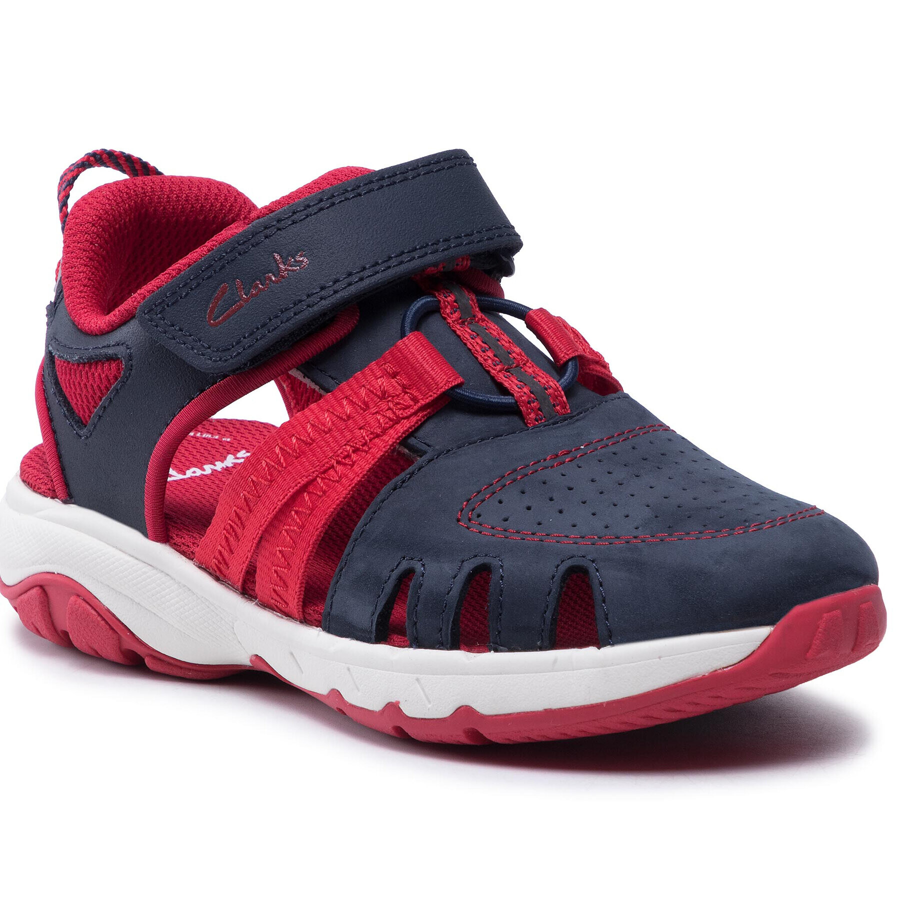 Clarks Сандали Rock Surf K 261576567 Тъмносин - Pepit.bg