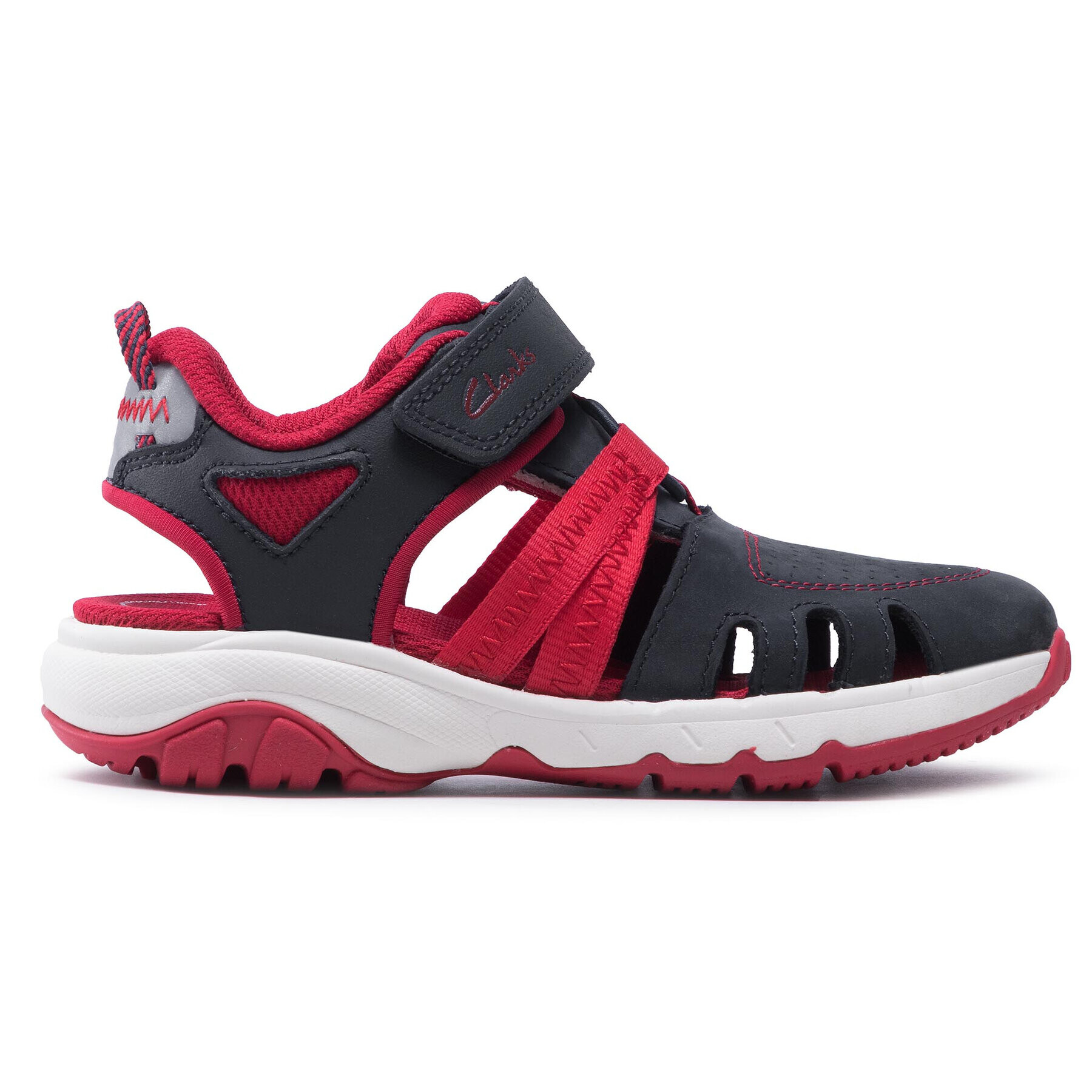Clarks Сандали Rock Surf K 261576567 Тъмносин - Pepit.bg