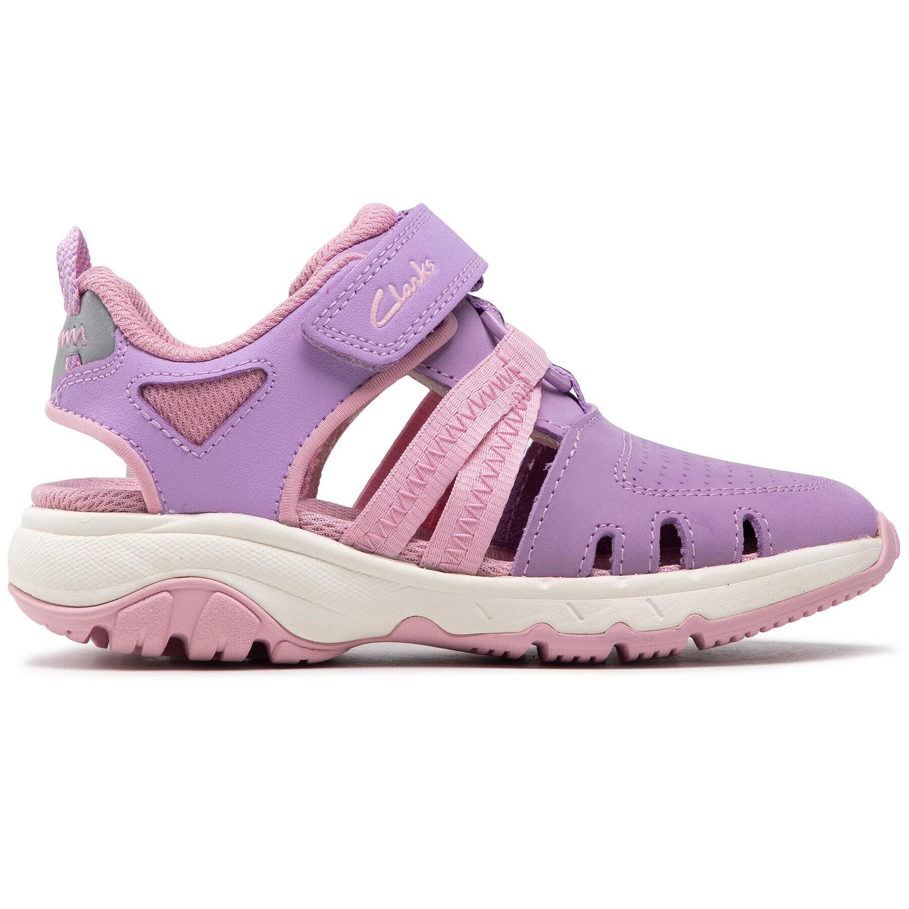 Clarks Сандали Rock Surf K 261576576 Виолетов - Pepit.bg