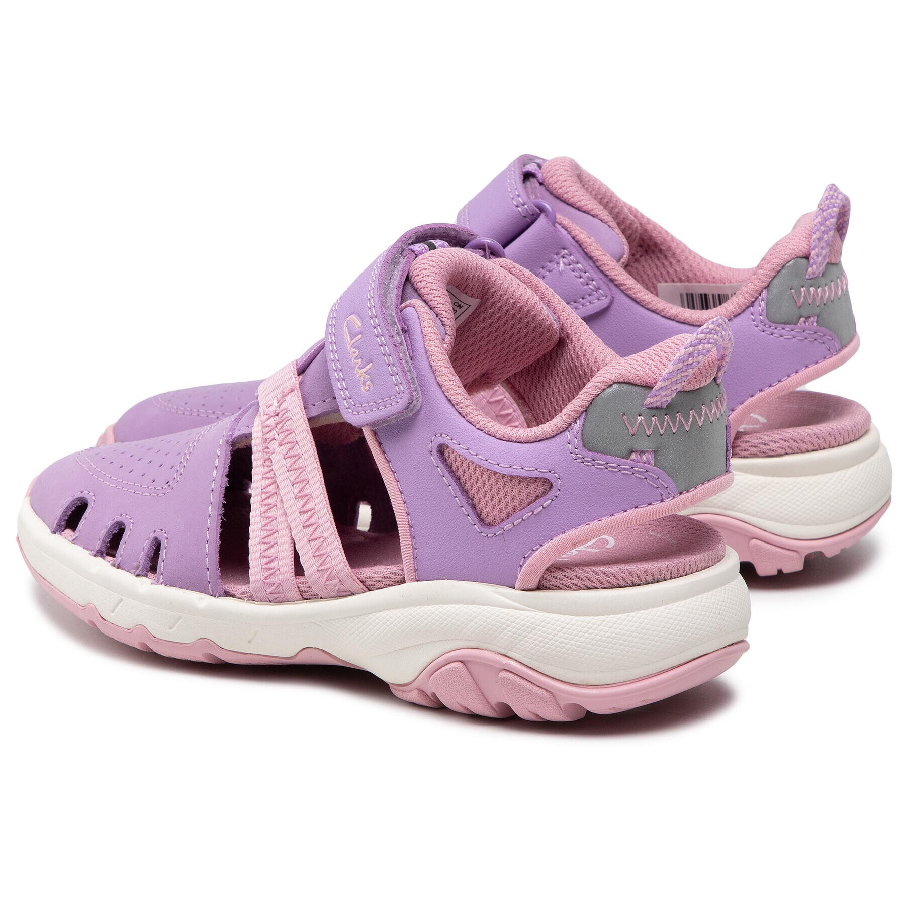 Clarks Сандали Rock Surf K 261576576 Виолетов - Pepit.bg