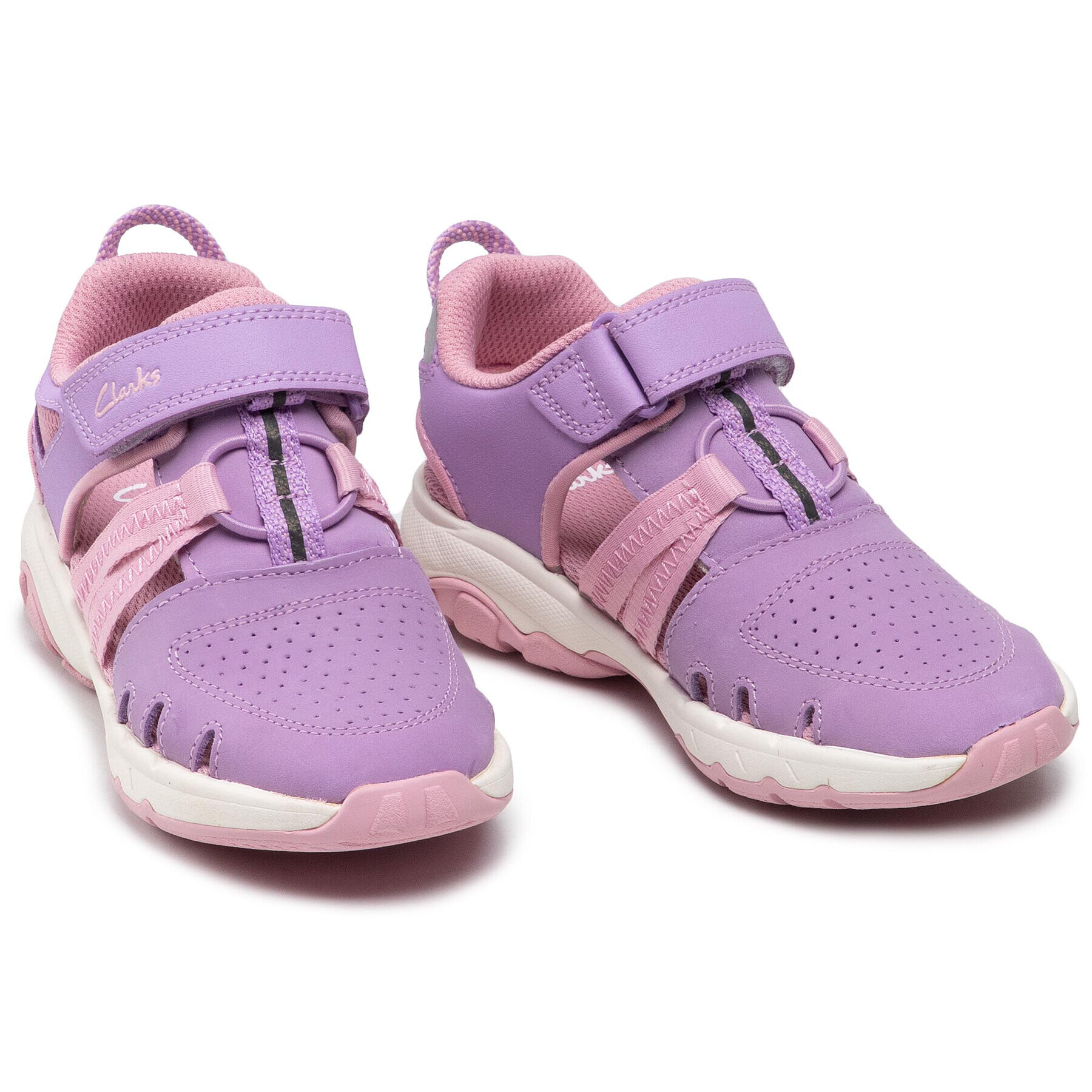 Clarks Сандали Rock Surf K 261576576 Виолетов - Pepit.bg