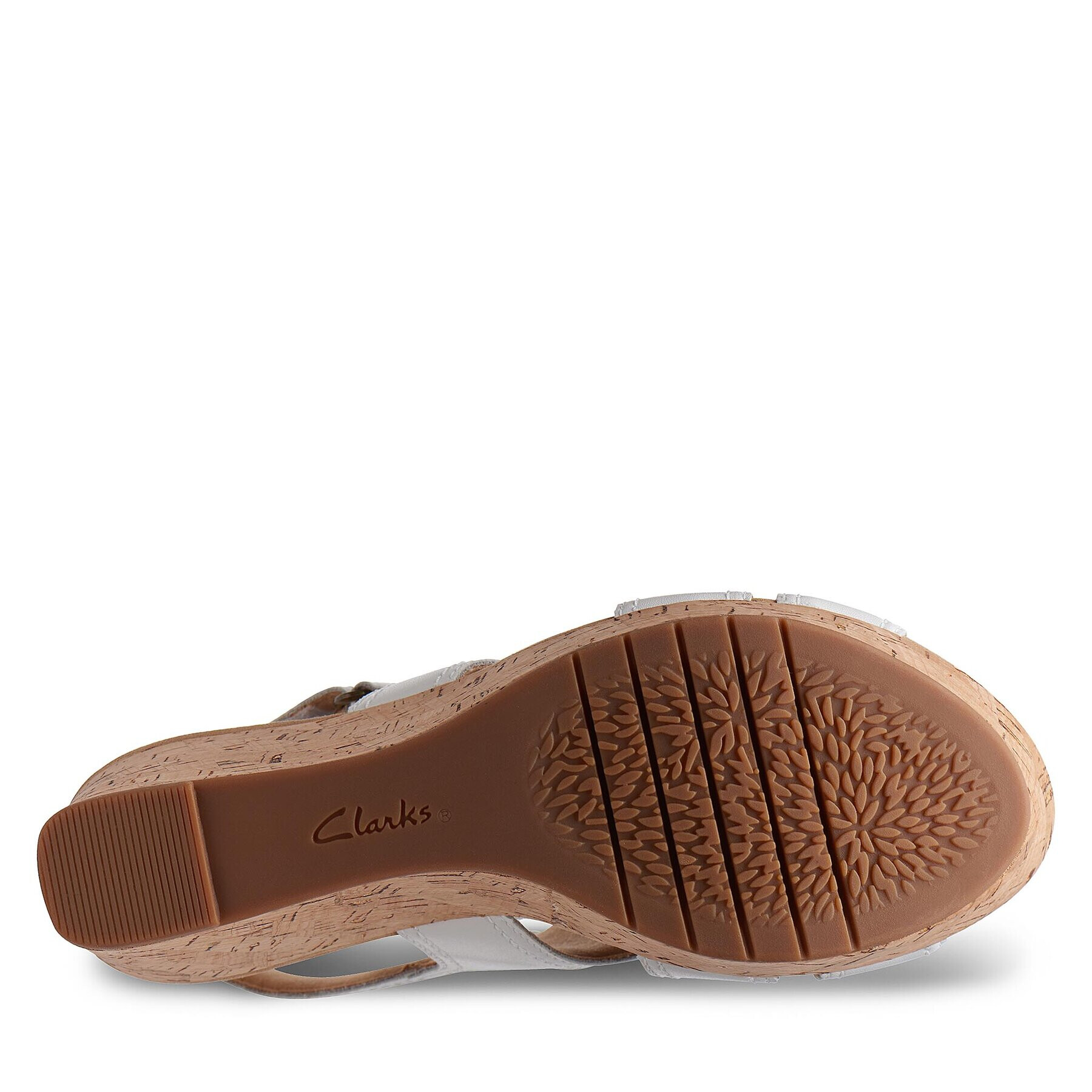 Clarks Сандали Rose Erin 26171306 Бял - Pepit.bg