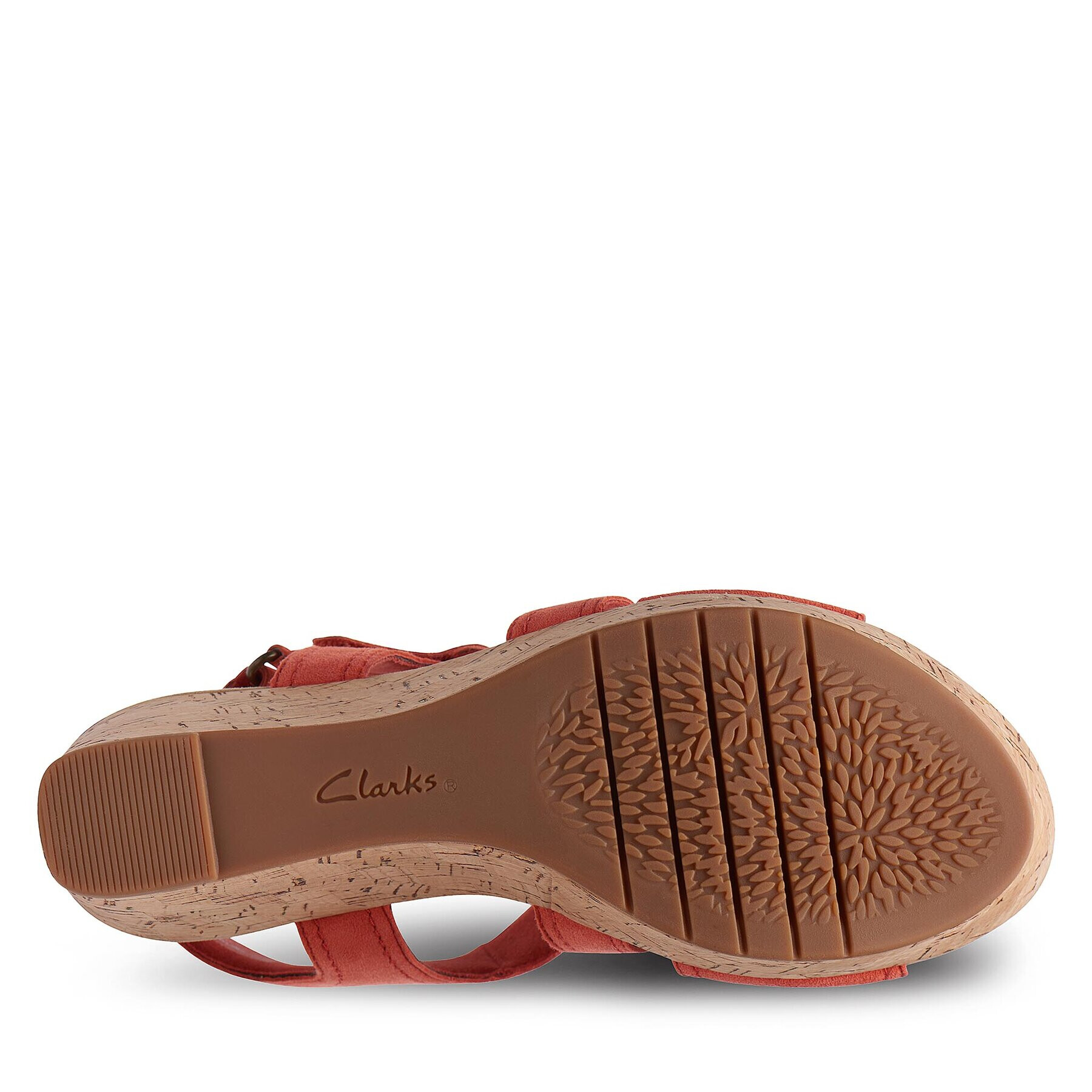 Clarks Сандали Rose Way 26171317 Червен - Pepit.bg