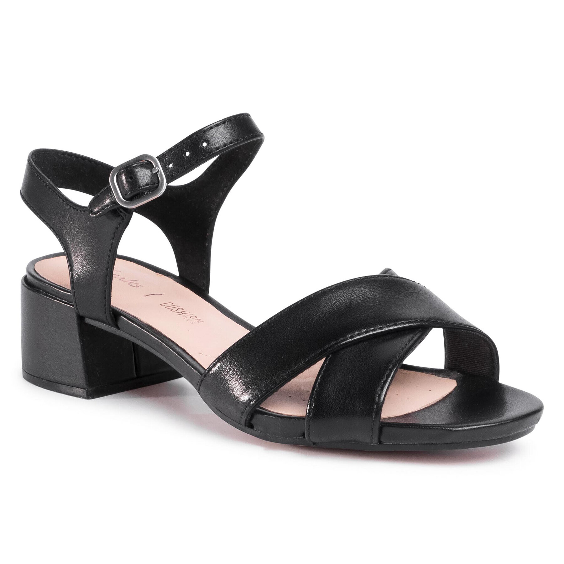 Clarks Сандали Sheer35 Strap 261484334 Черен - Pepit.bg