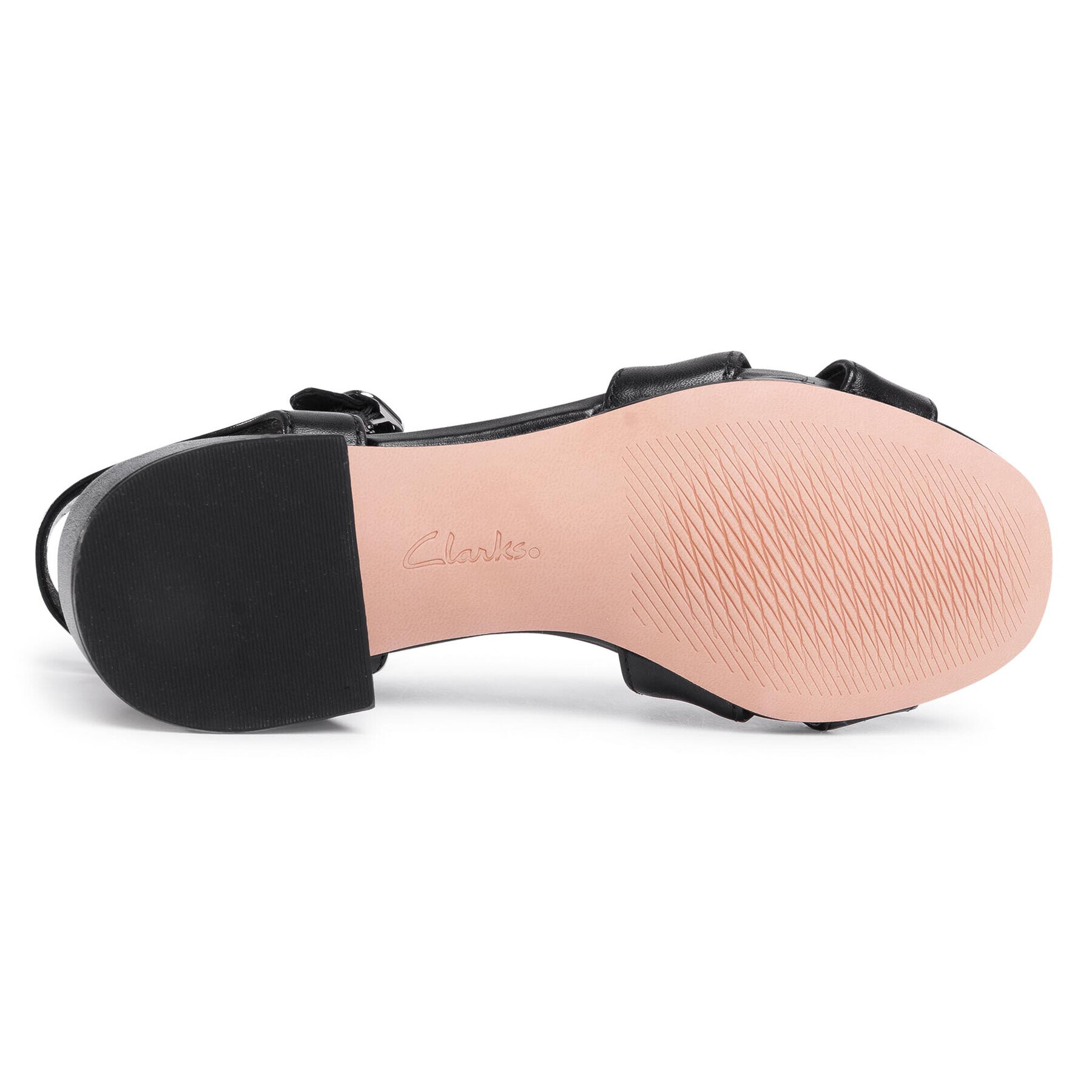 Clarks Сандали Sheer35 Strap 261484334 Черен - Pepit.bg
