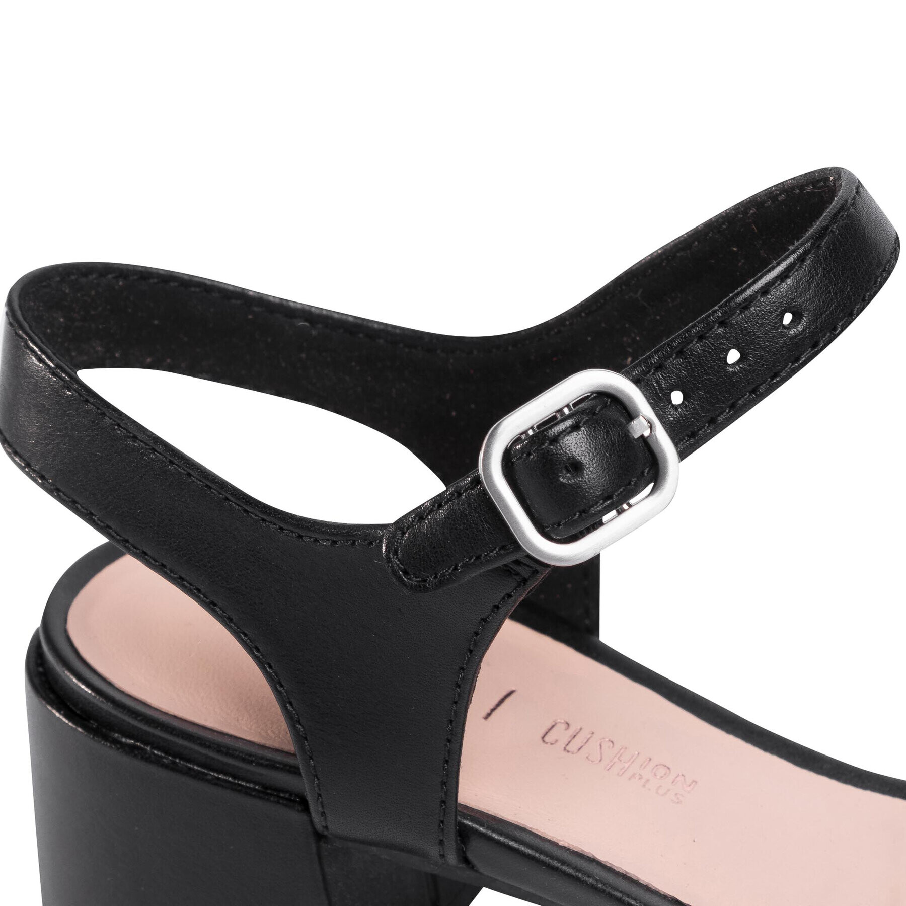 Clarks Сандали Sheer35 Strap 261484334 Черен - Pepit.bg