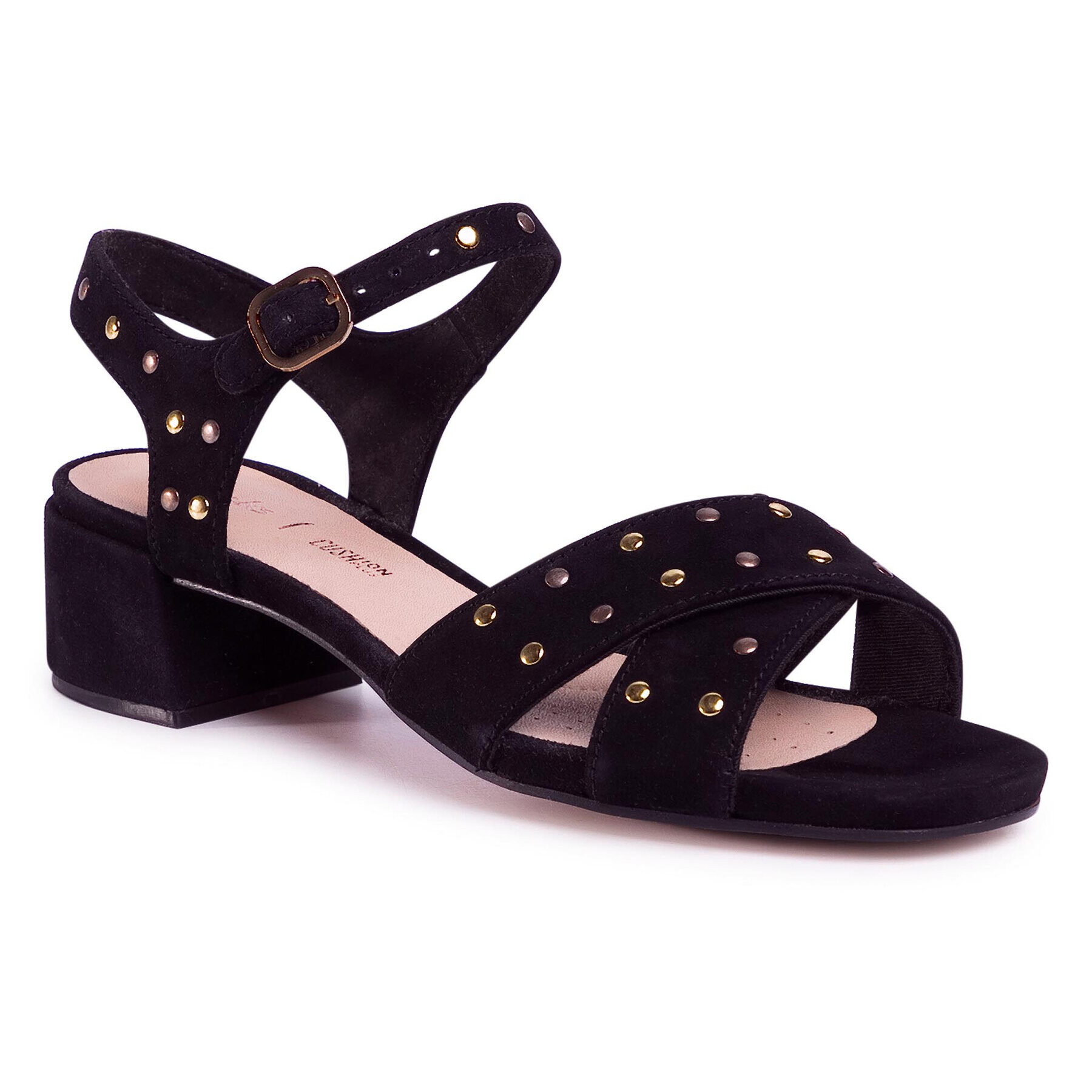 Clarks Сандали Sheer35 Strap 261488724 Черен - Pepit.bg