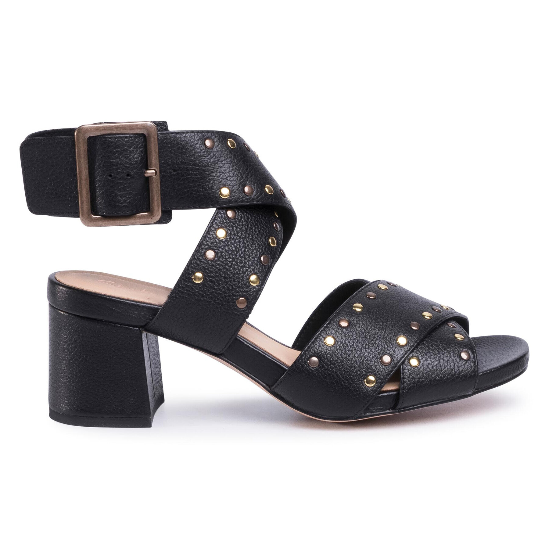 Clarks Сандали Sheer55 Buckle 261492664 Черен - Pepit.bg